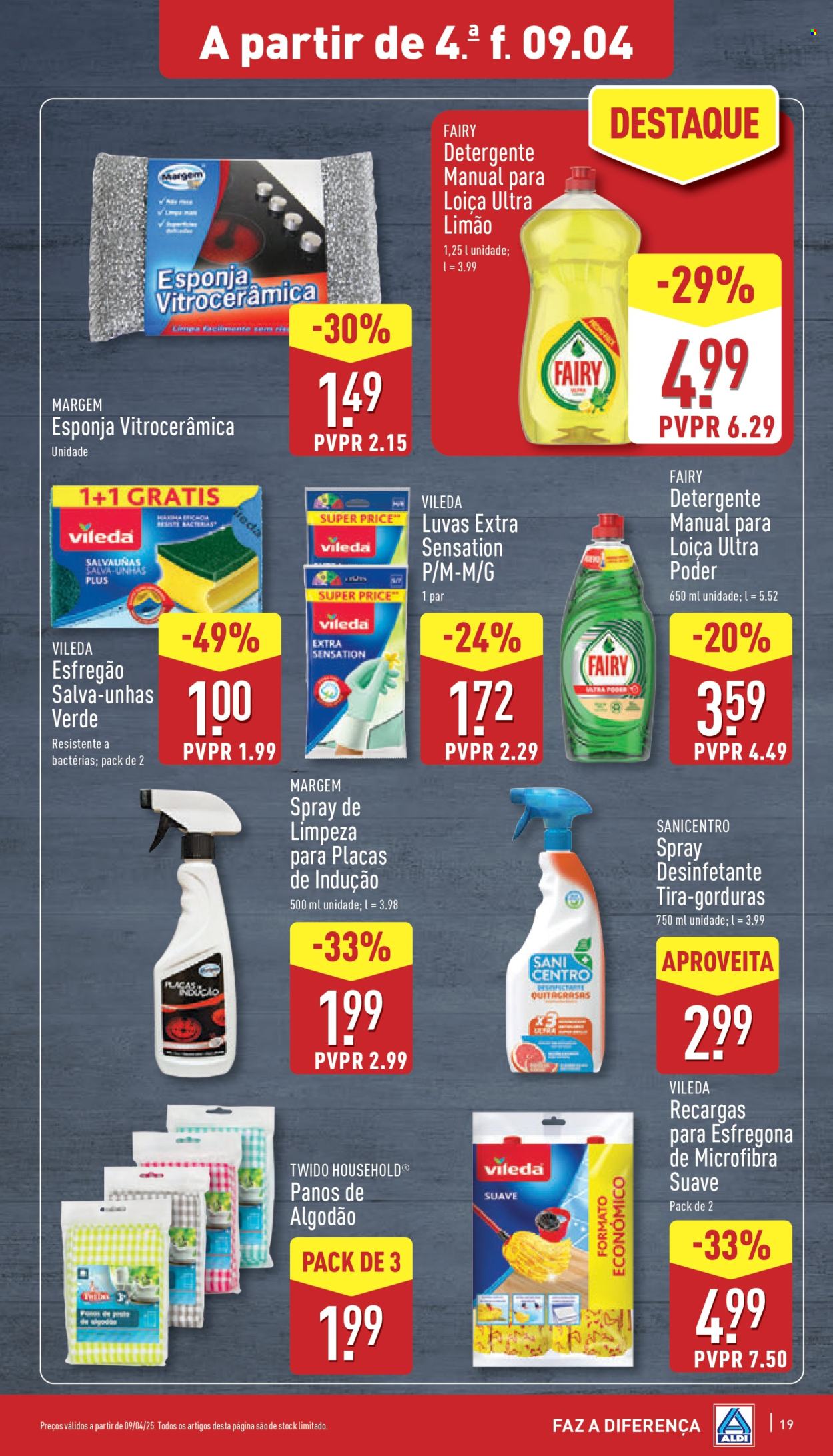 Folheto Aldi - 9.4.2025 - 15.4.2025. Página 19