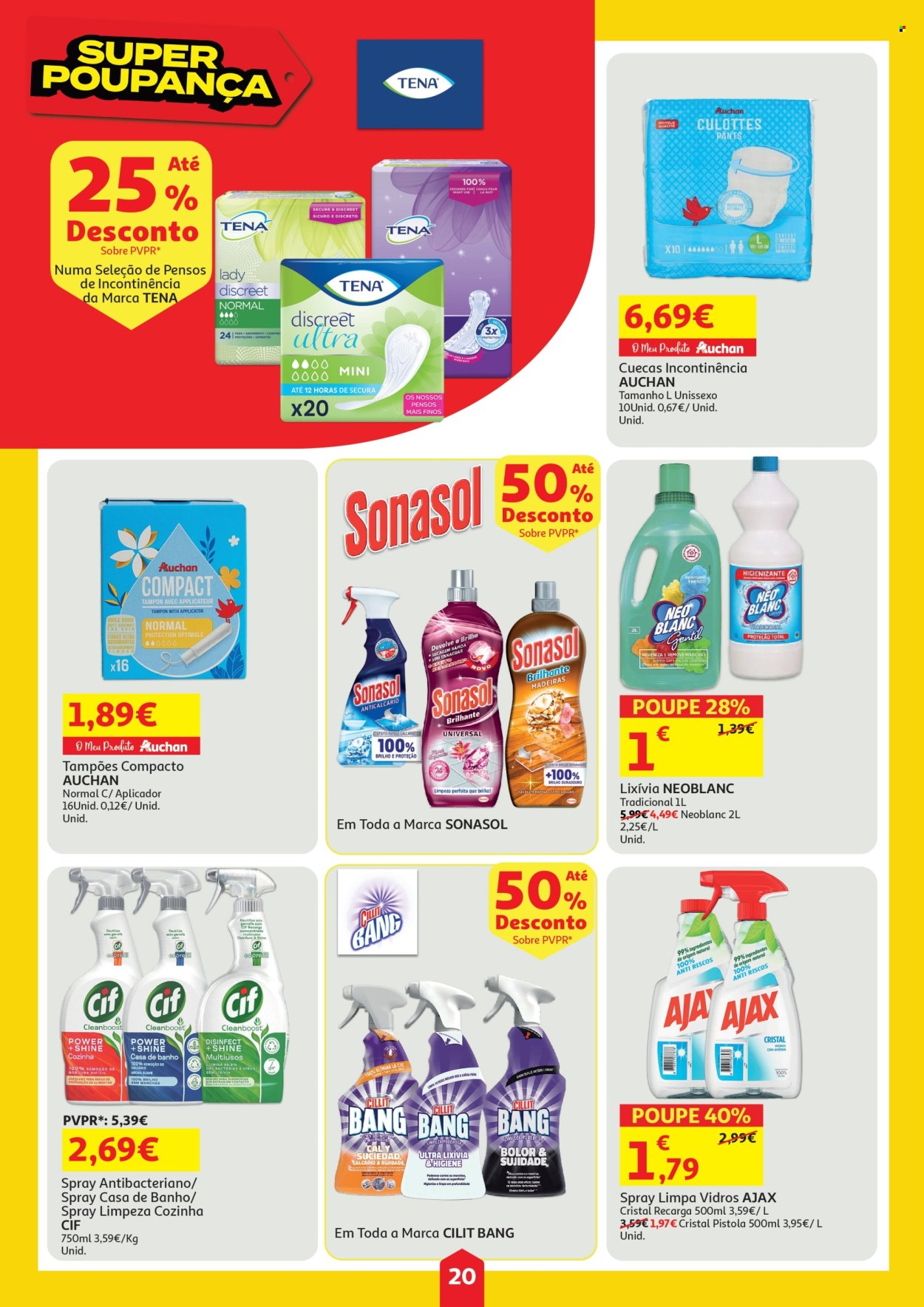 Folheto Auchan - 3.4.2025 - 9.4.2025. Página 20