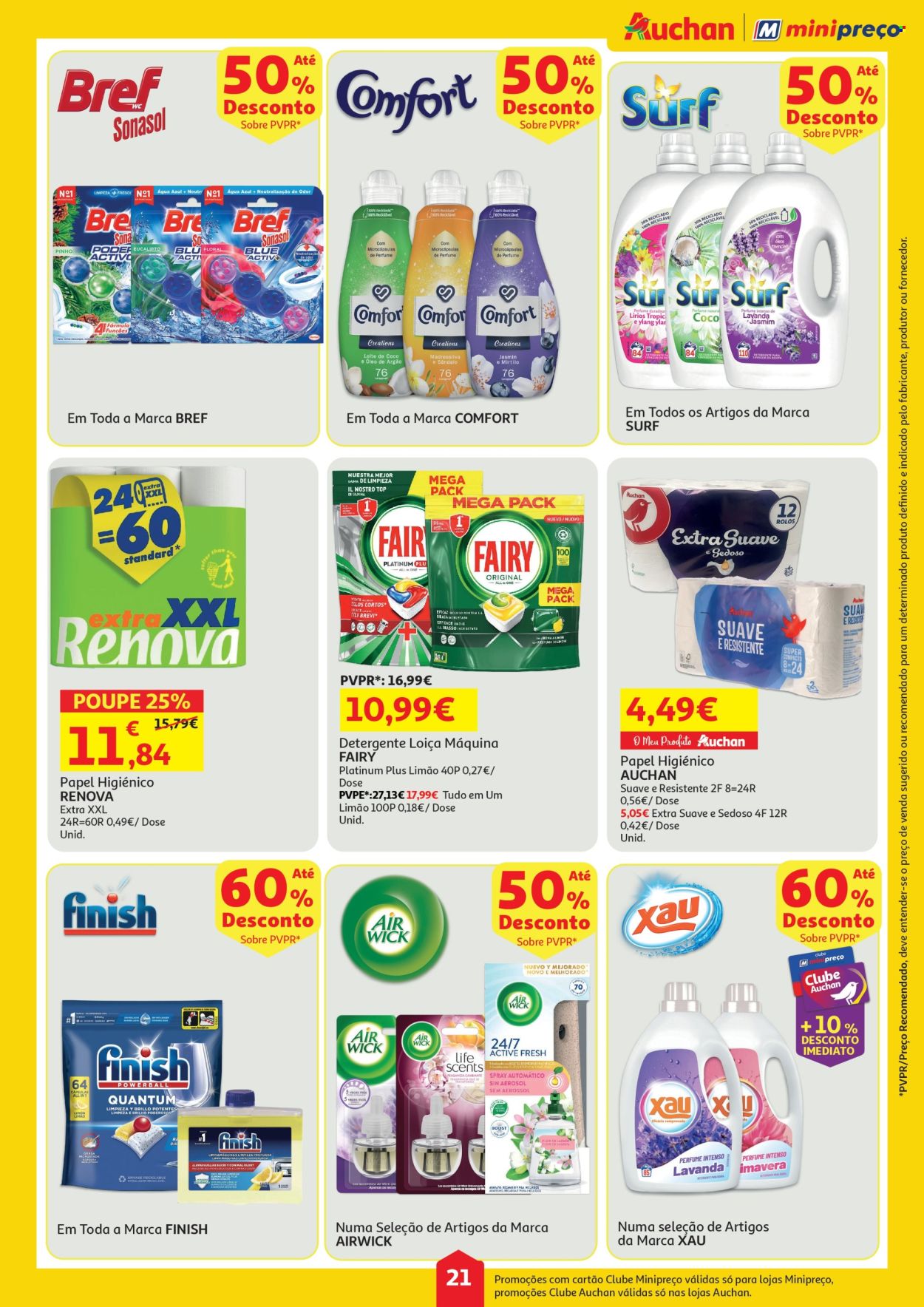 Folheto Auchan - 3.4.2025 - 9.4.2025. Página 21