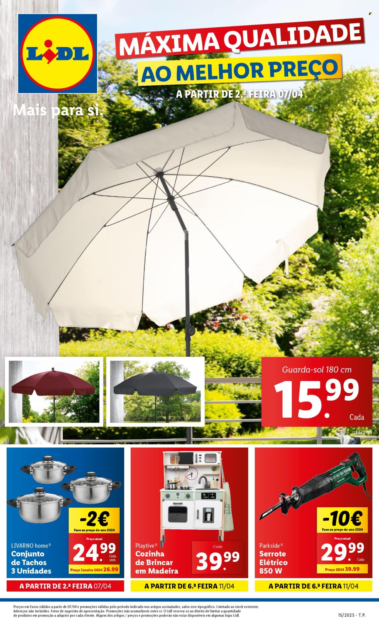 Folheto Lidl - 7.4.2025 - 13.4.2025. Página 1