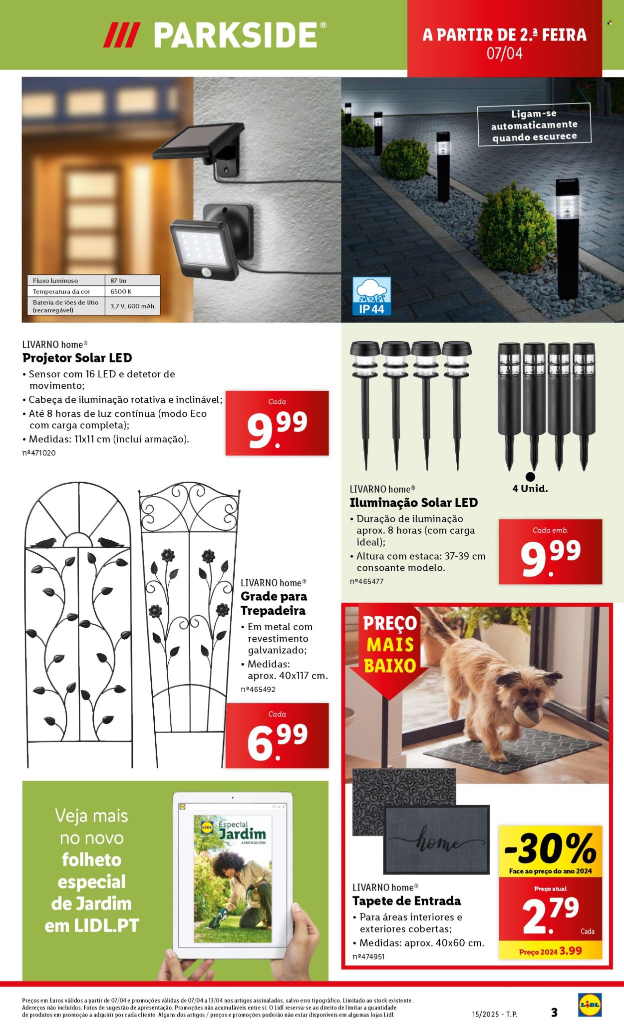 Folheto Lidl - 7.4.2025 - 13.4.2025. Página 3