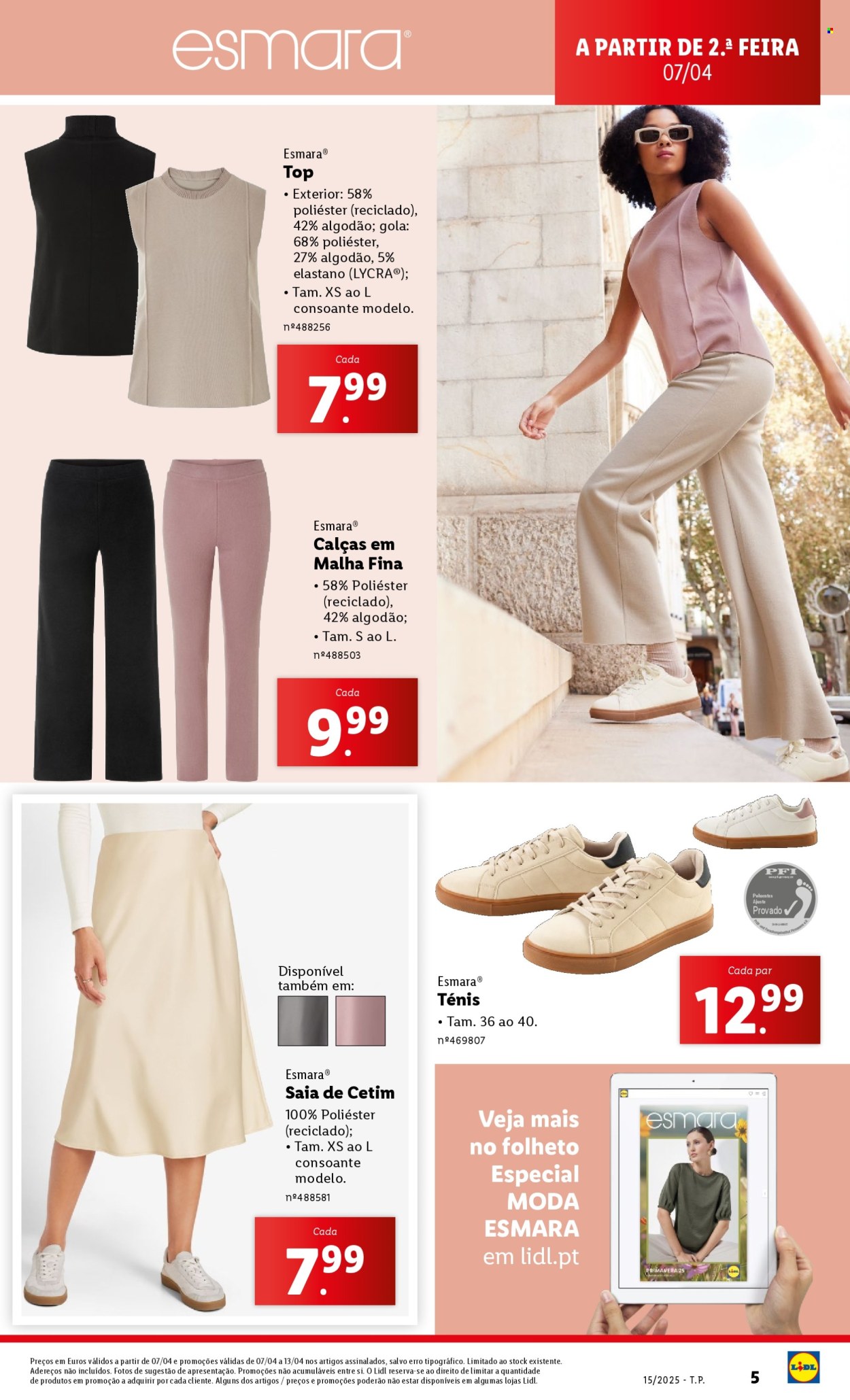 Folheto Lidl - 7.4.2025 - 13.4.2025. Página 5