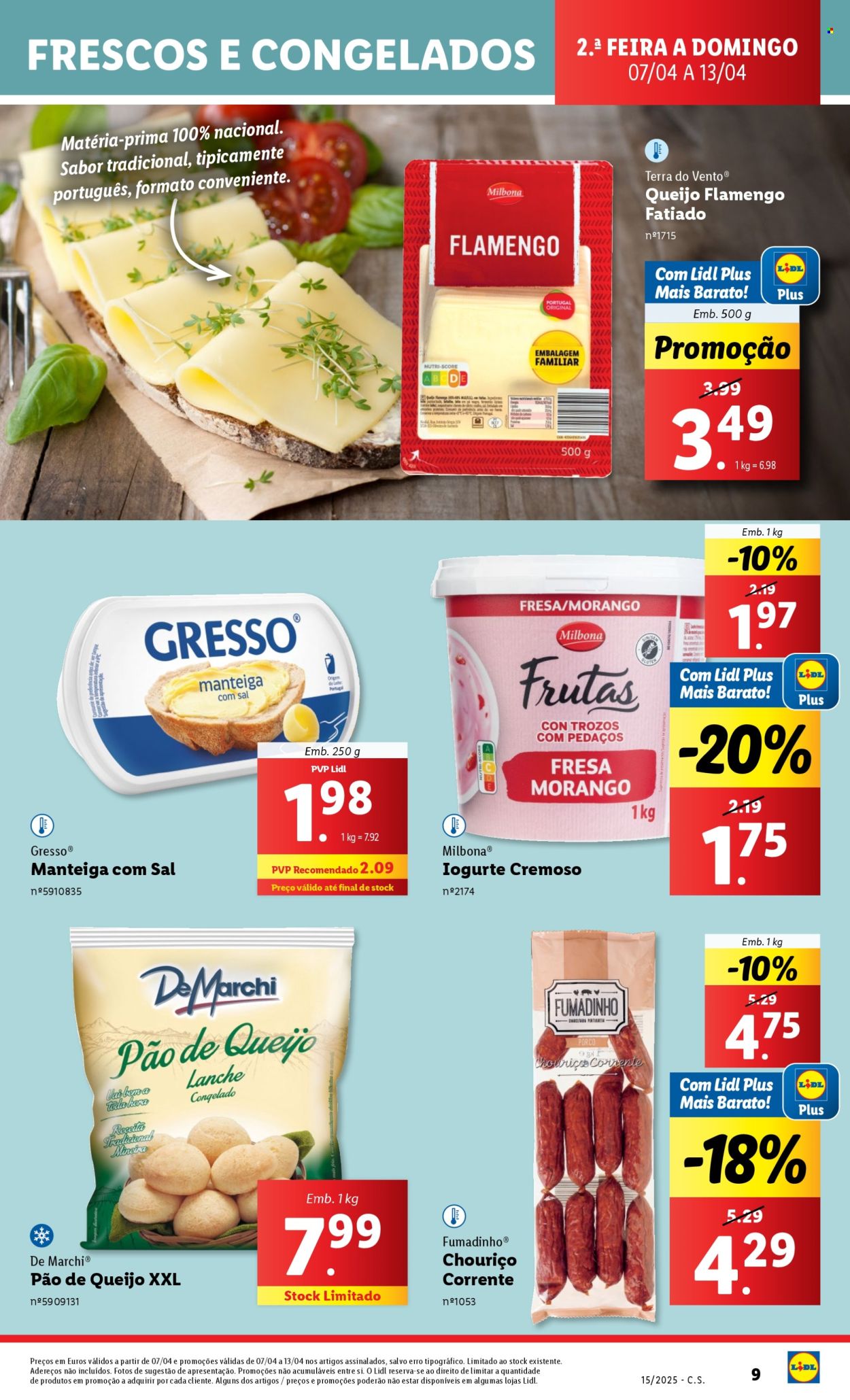 Folheto Lidl - 7.4.2025 - 13.4.2025. Página 9
