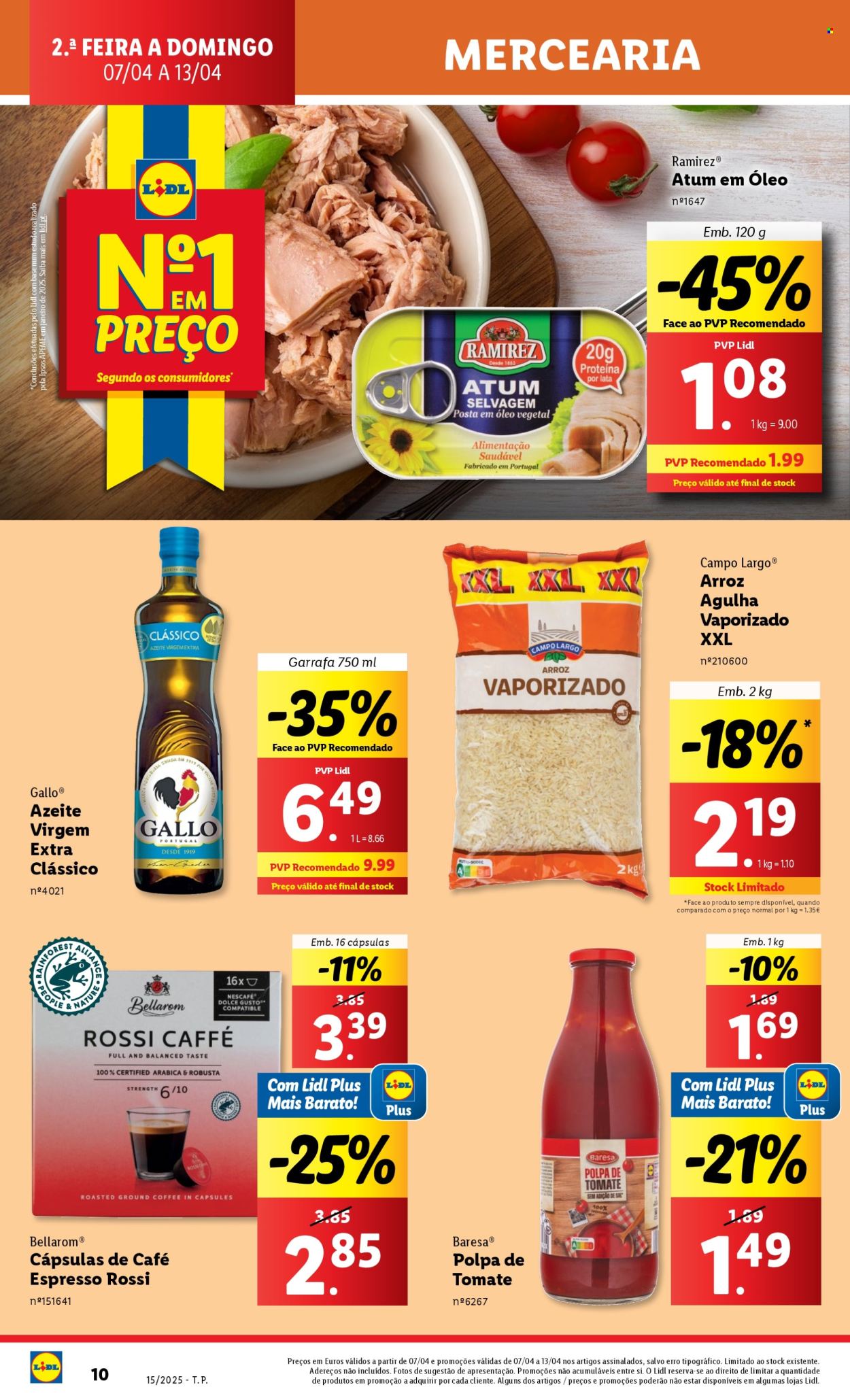 Folheto Lidl - 7.4.2025 - 13.4.2025. Página 10