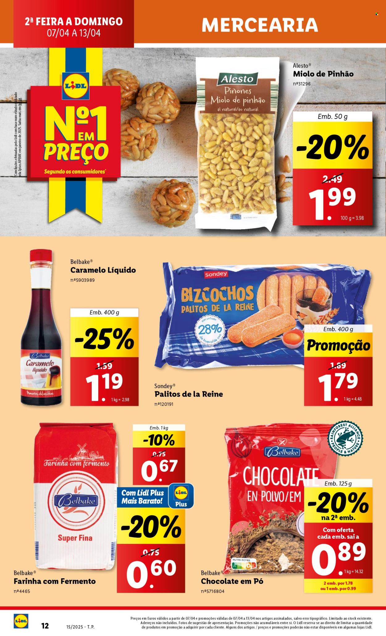 Folheto Lidl - 7.4.2025 - 13.4.2025. Página 12