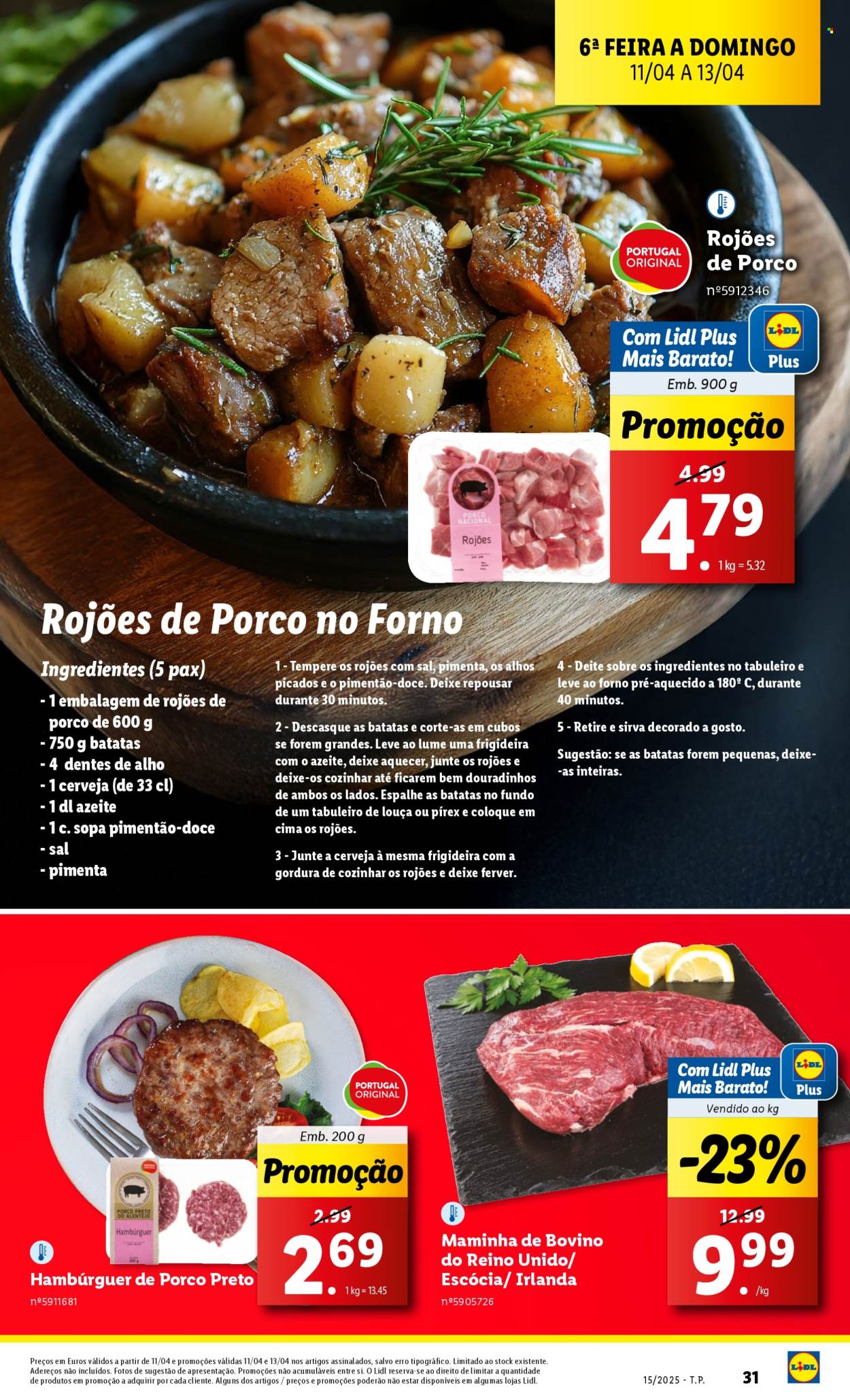 Folheto Lidl - 7.4.2025 - 13.4.2025. Página 31