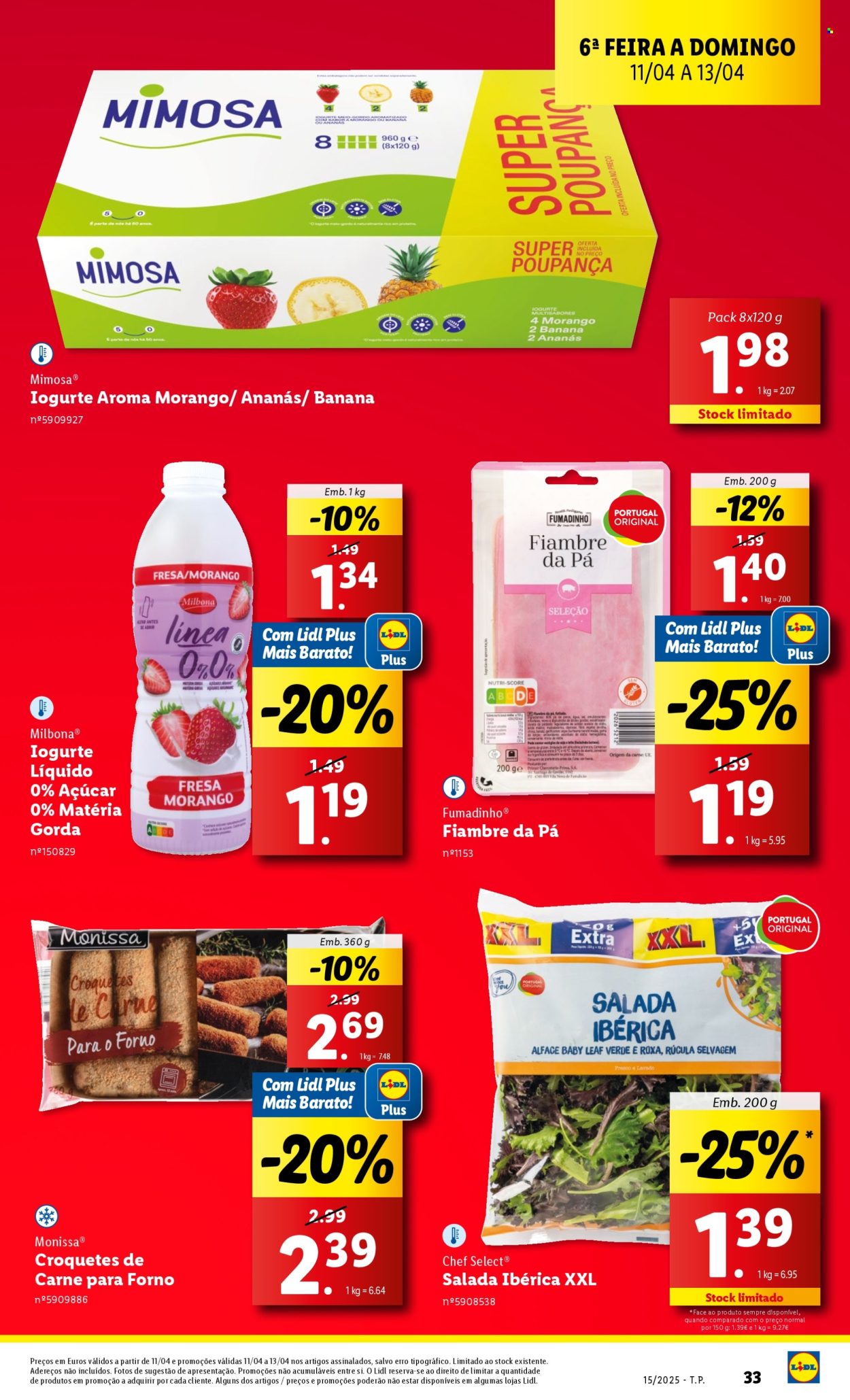 Folheto Lidl - 7.4.2025 - 13.4.2025. Página 33