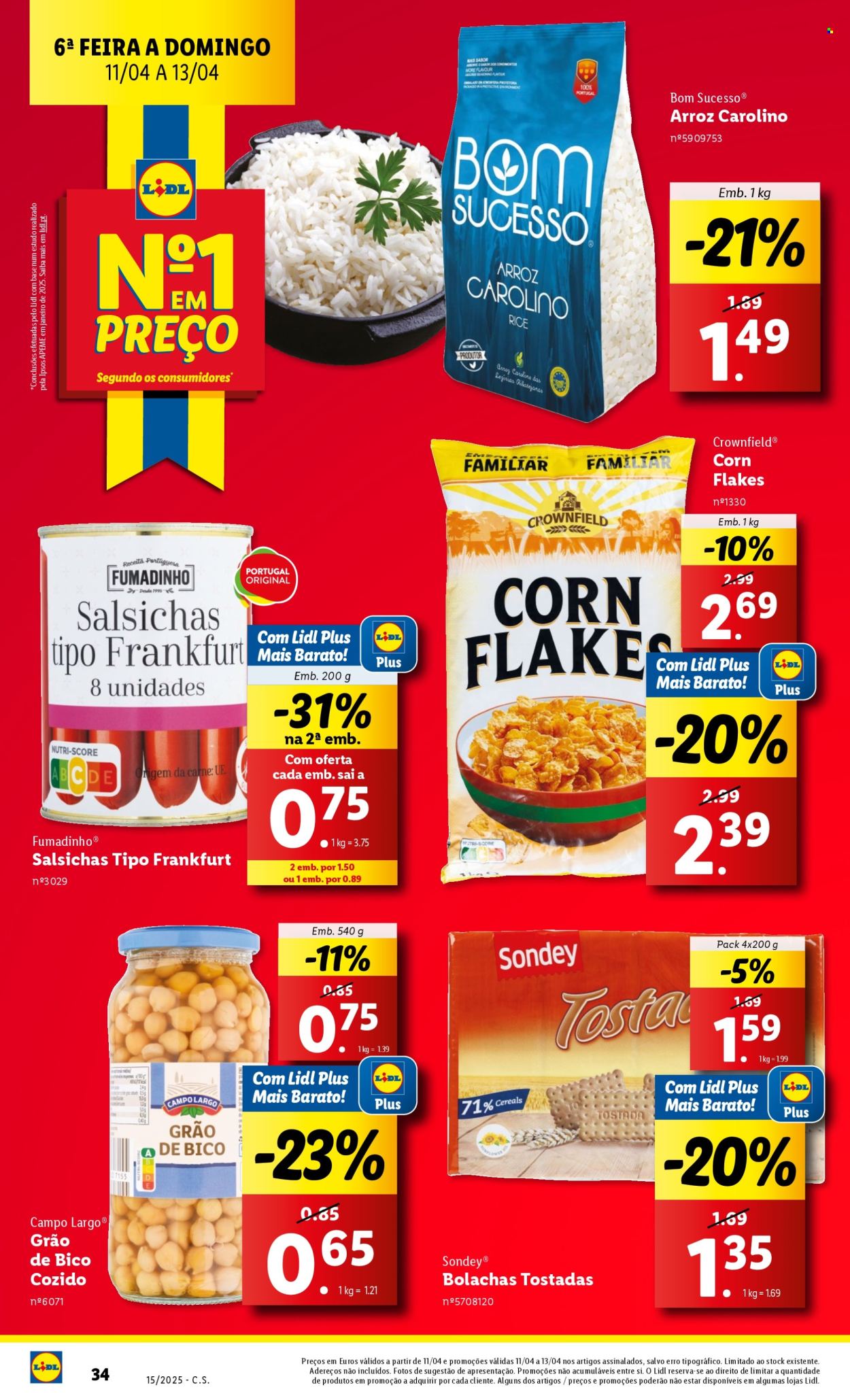 Folheto Lidl - 7.4.2025 - 13.4.2025. Página 34