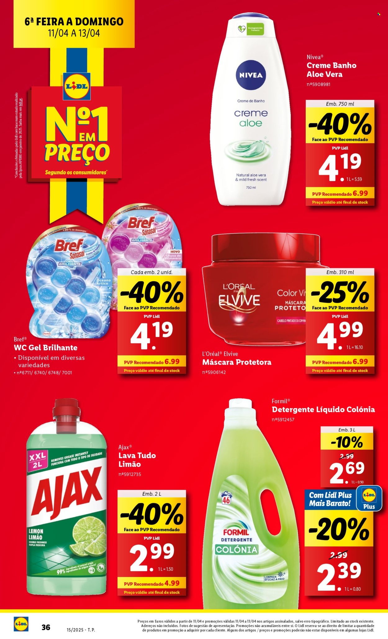 Folheto Lidl - 7.4.2025 - 13.4.2025. Página 36