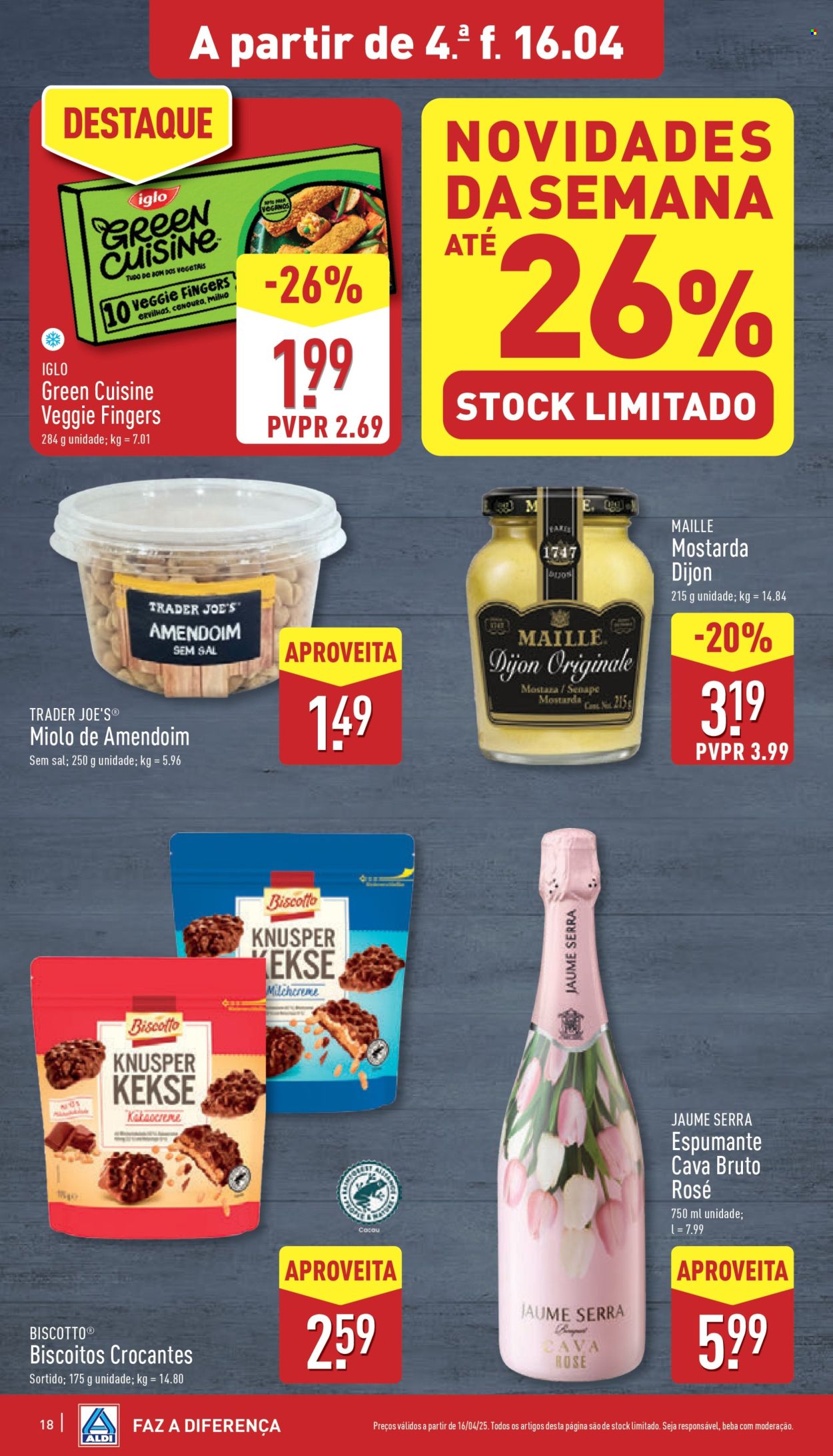 Folheto Aldi - 16.4.2025 - 22.4.2025. Página 18