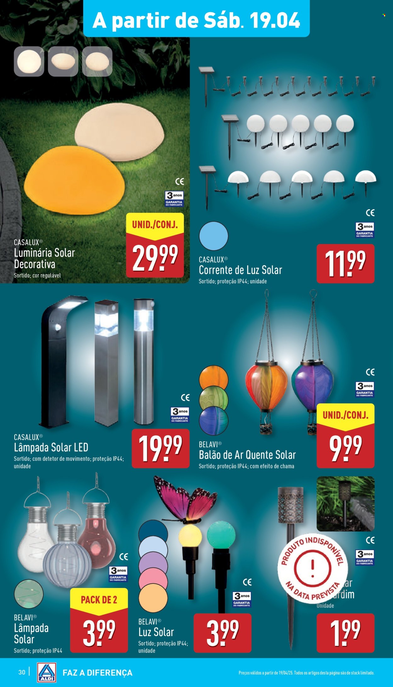 Folheto Aldi - 16.4.2025 - 22.4.2025. Página 30