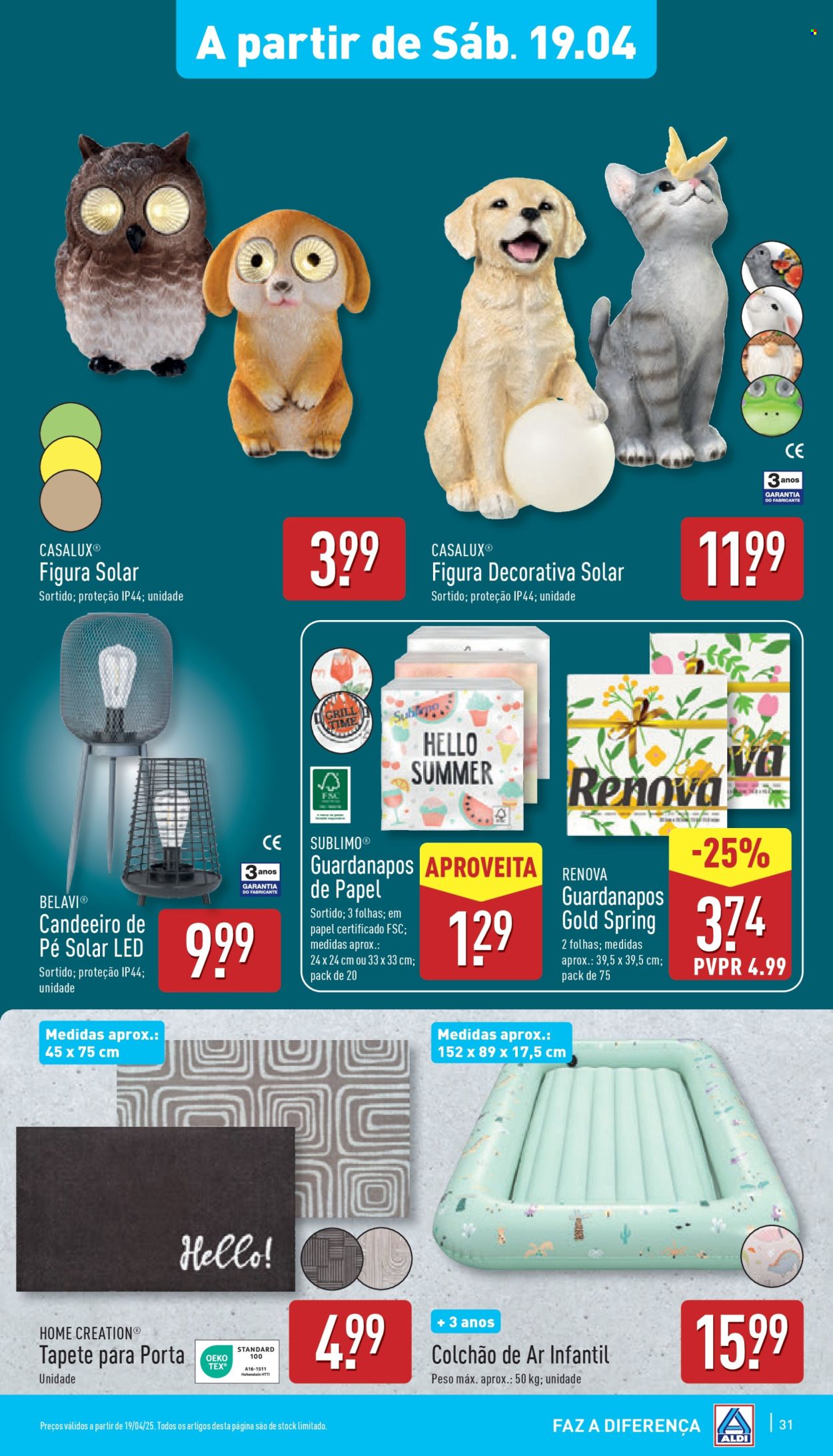 Folheto Aldi - 16.4.2025 - 22.4.2025. Página 31