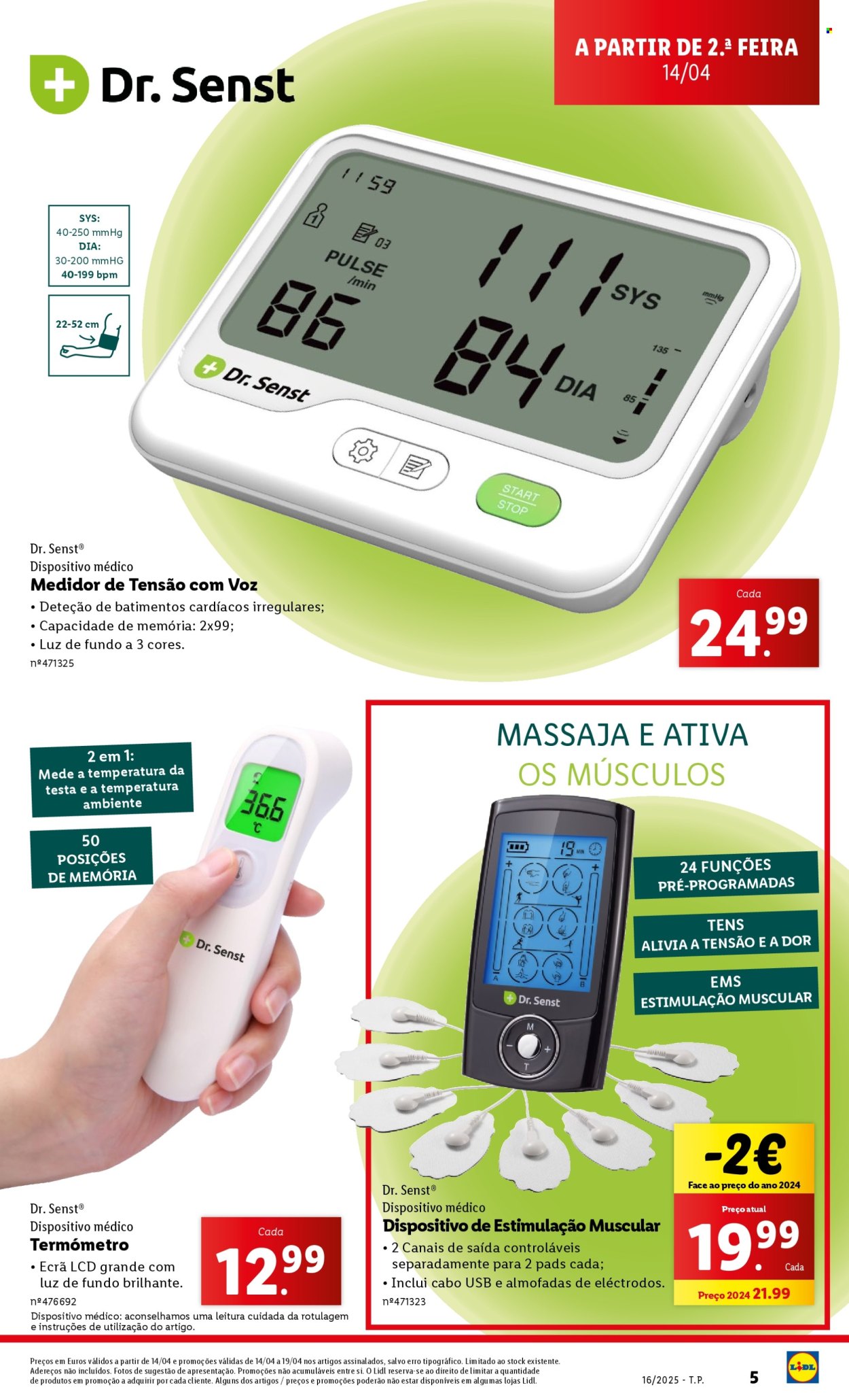 Folheto Lidl - 14.4.2025 - 20.4.2025. Página 5