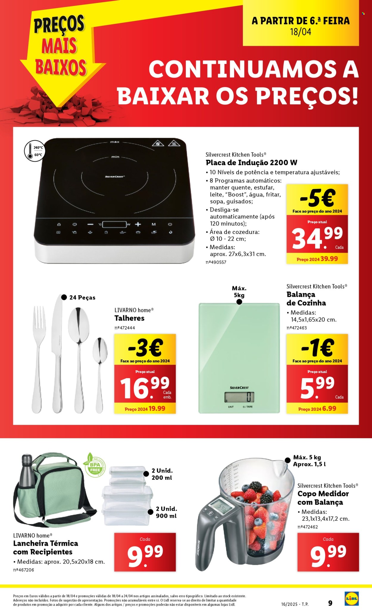 Folheto Lidl - 14.4.2025 - 20.4.2025. Página 9