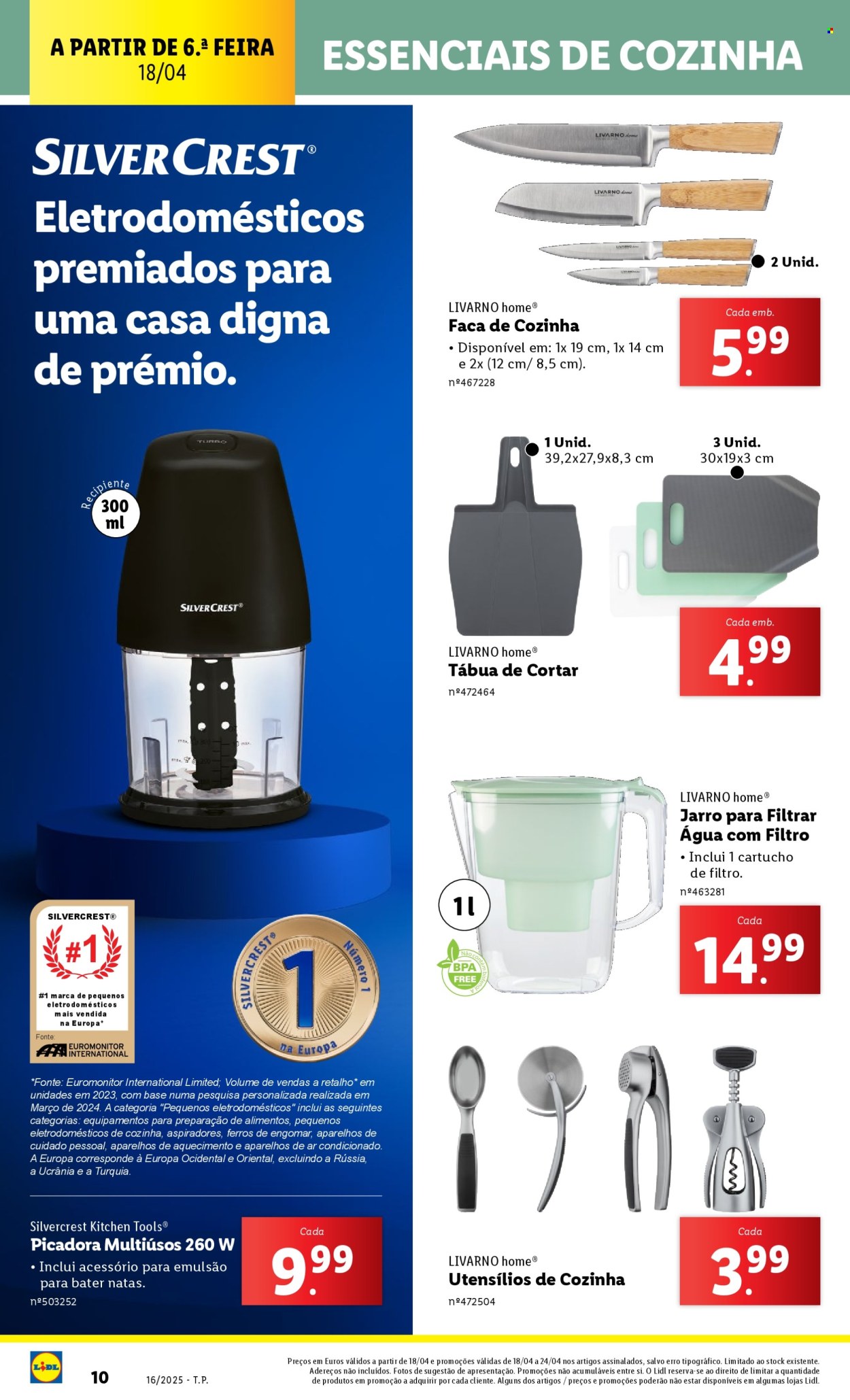 Folheto Lidl - 14.4.2025 - 20.4.2025. Página 10