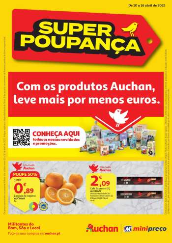 Folheto Auchan - 10.4.2025 - 16.4.2025.