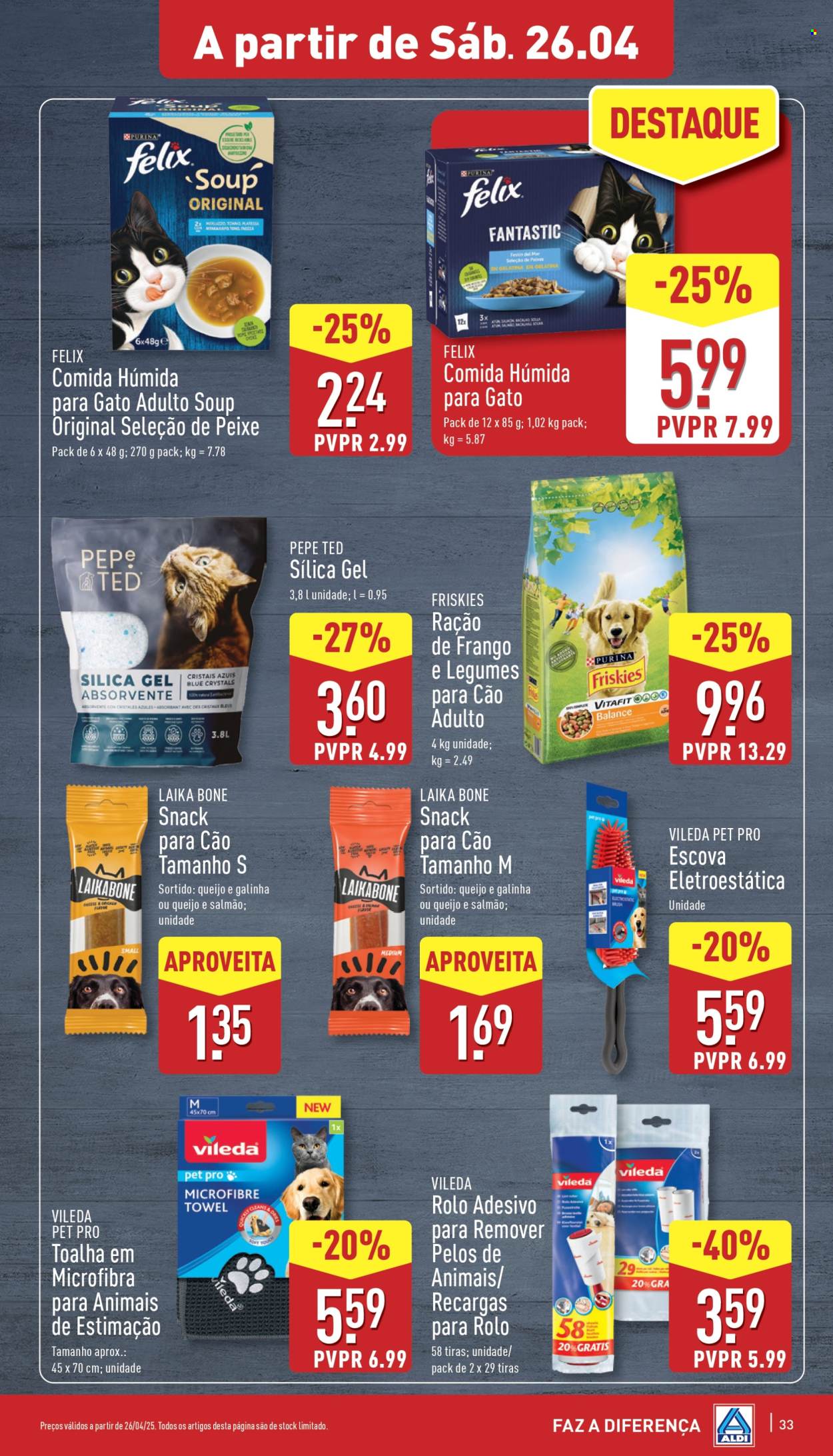 Folheto Aldi - 23.4.2025 - 29.4.2025. Página 33