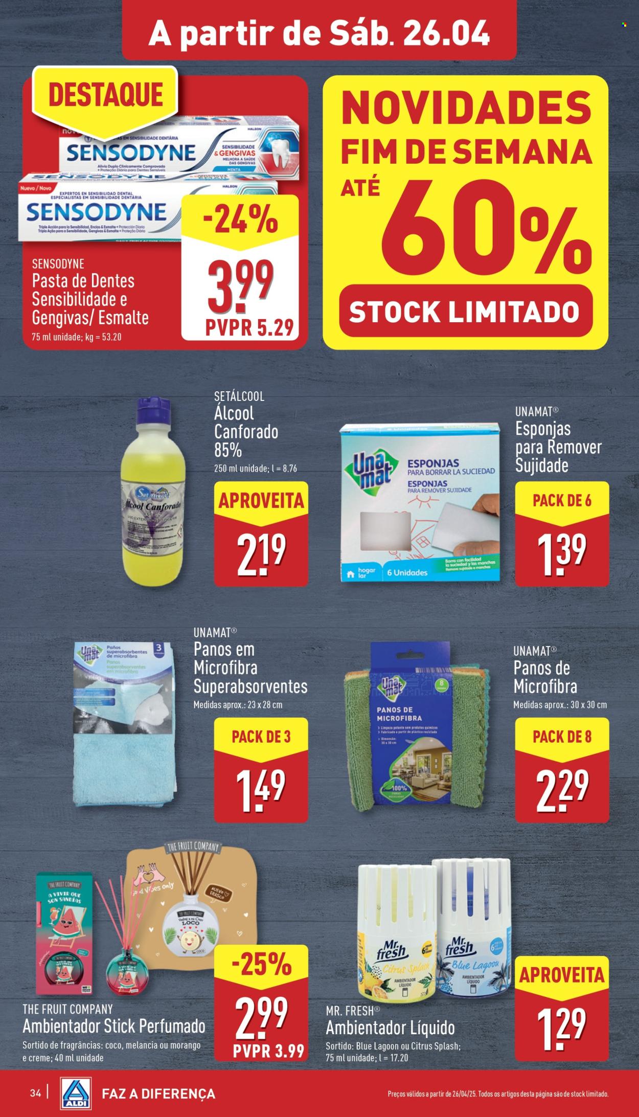 Folheto Aldi - 23.4.2025 - 29.4.2025. Página 34