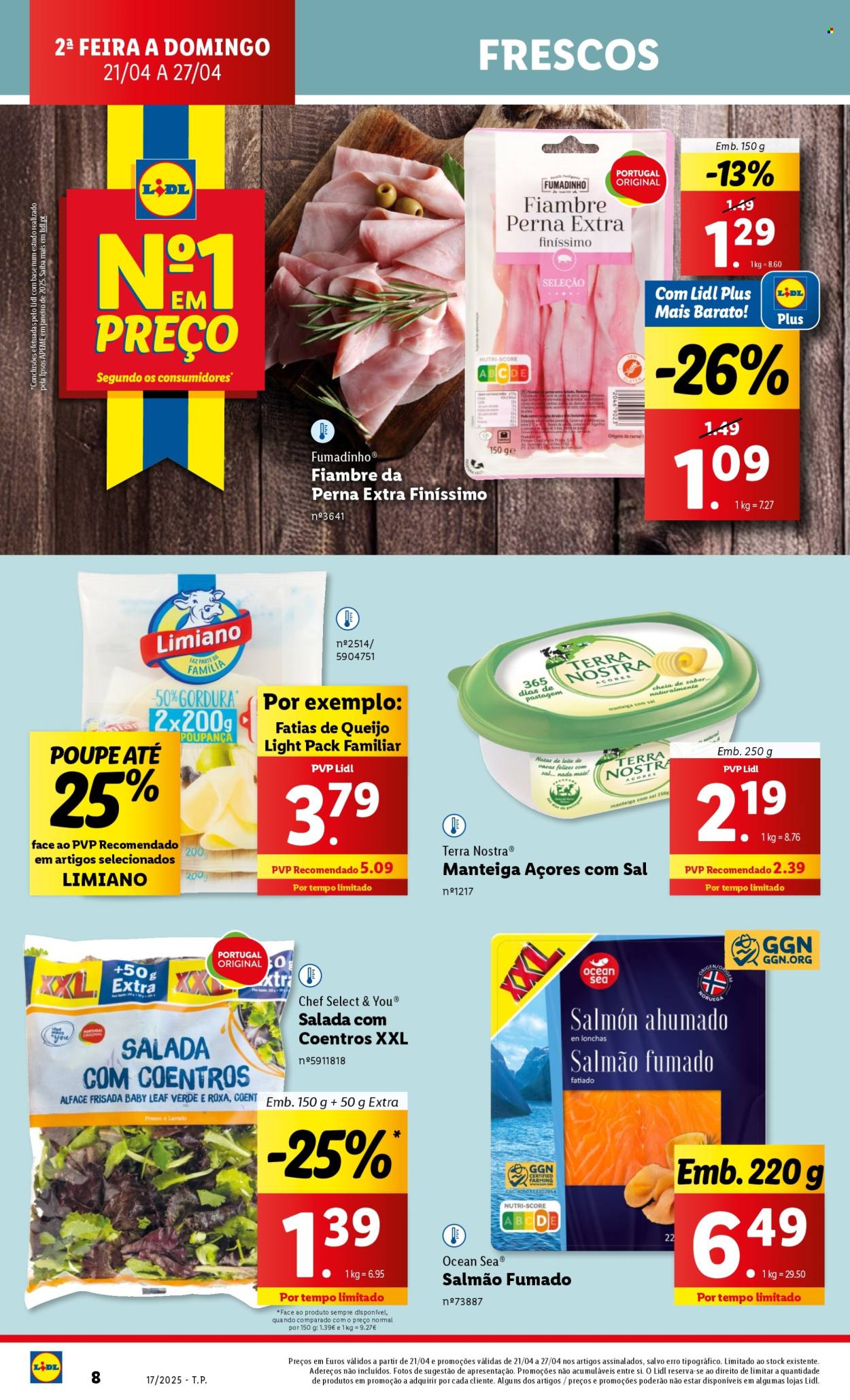 Folheto Lidl - 21.4.2025 - 27.4.2025. Página 8