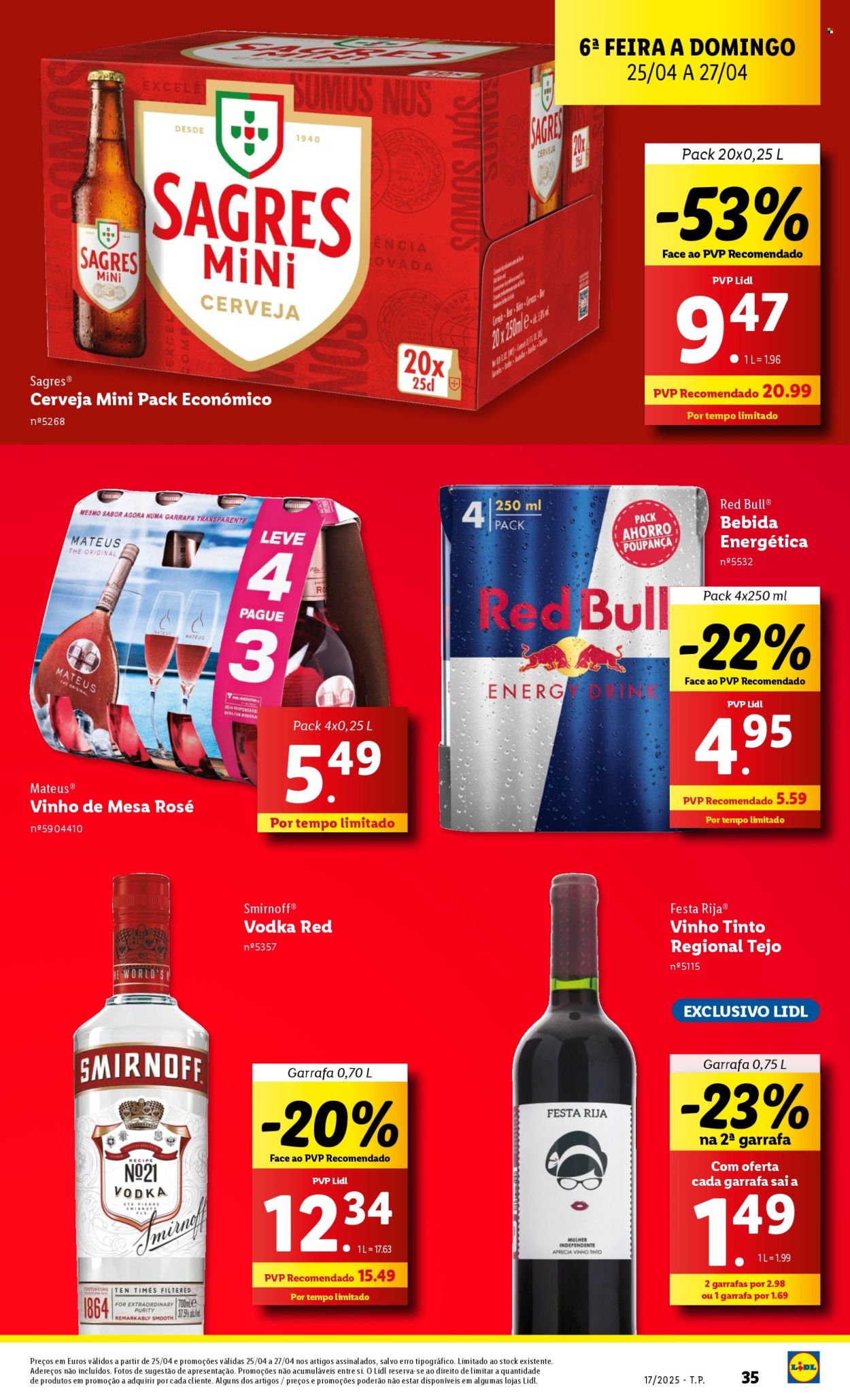 Folheto Lidl - 21.4.2025 - 27.4.2025. Página 35