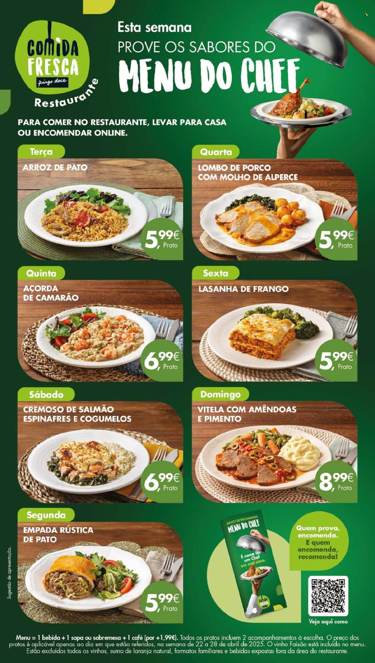 Folheto Pingo Doce - 22.4.2025 - 28.4.2025. Página 12