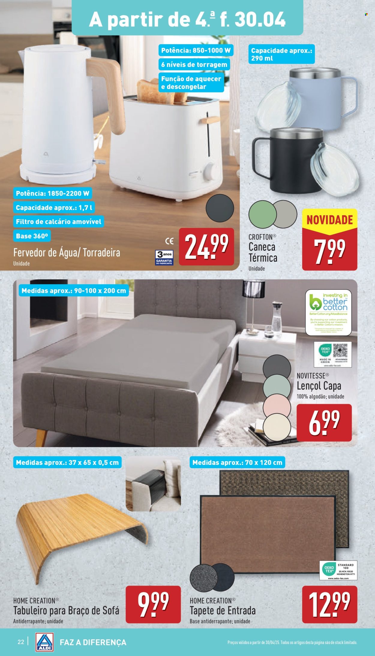 Folheto Aldi - 30.4.2025 - 6.5.2025. Página 22
