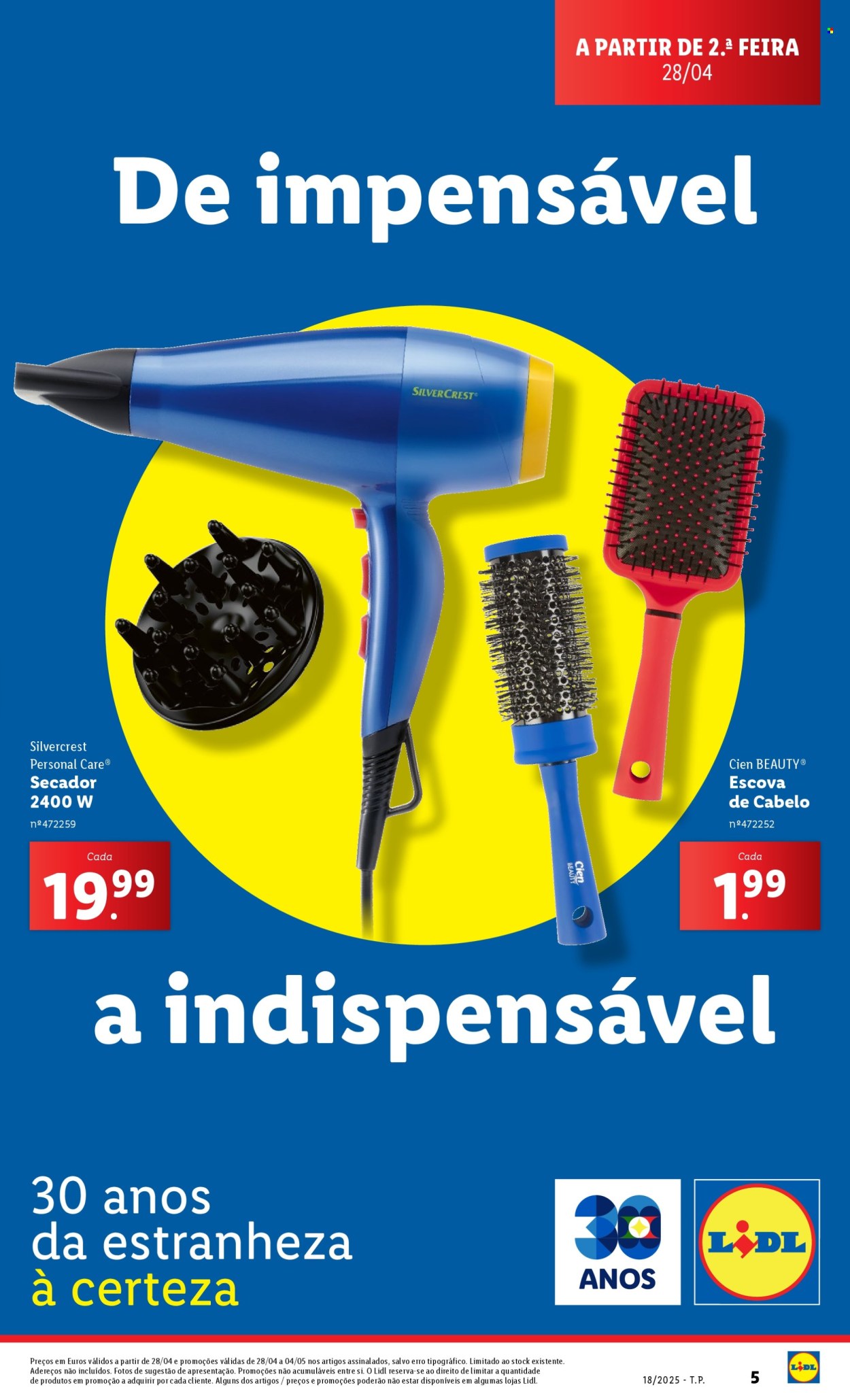 Folheto Lidl - 28.4.2025 - 4.5.2025. Página 5