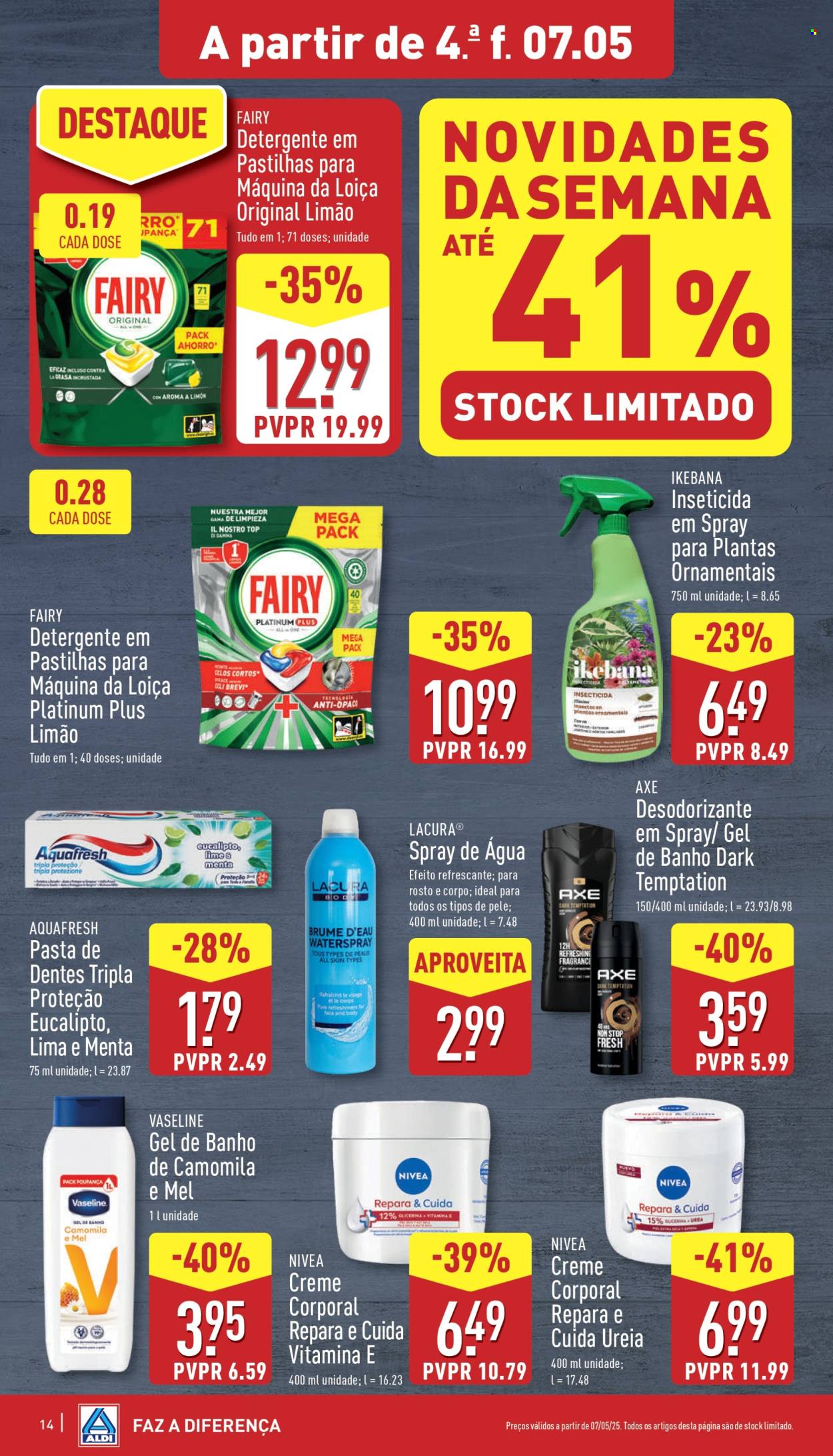 Folheto Aldi - 7.5.2025 - 13.5.2025. Página 14