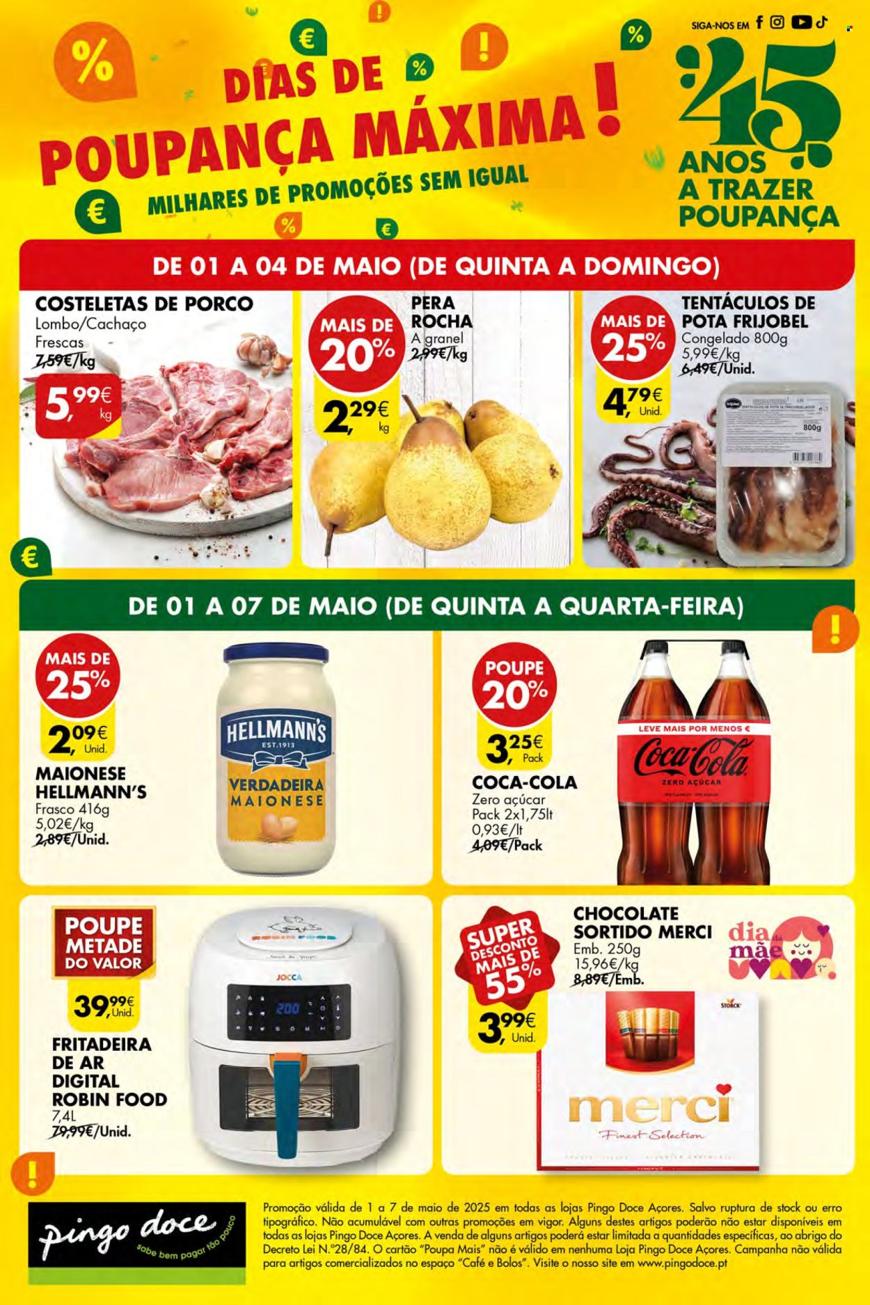 Folheto Pingo Doce - 1.5.2025 - 7.5.2025. Página 1
