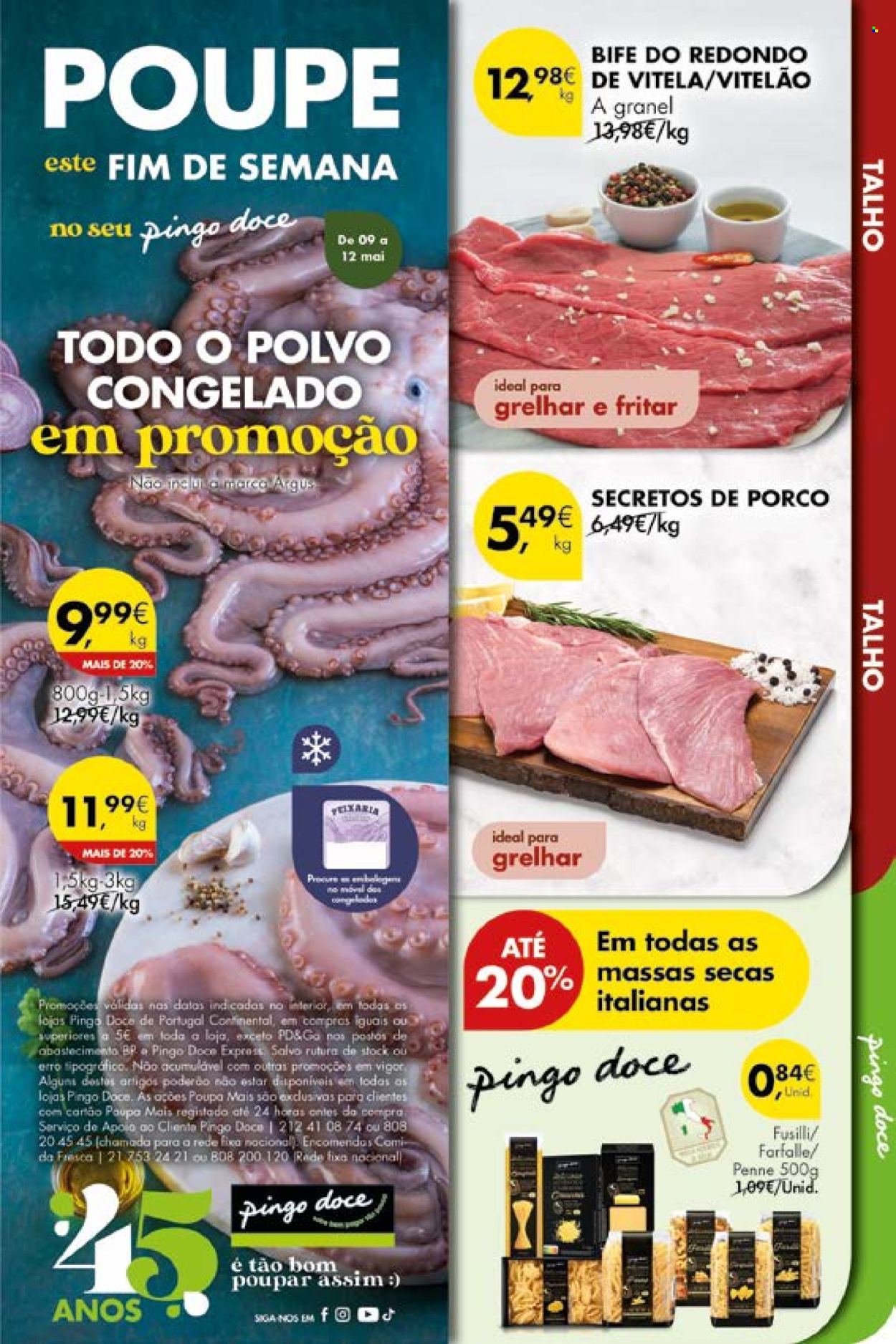 Folheto Pingo Doce - 9.5.2025 - 12.5.2025. Página 1