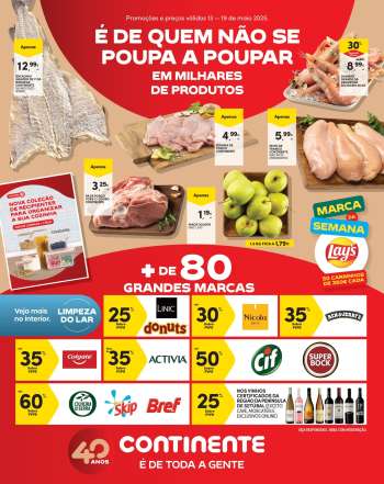 Folheto Continente Modelo - 13.5.2025 - 19.5.2025.