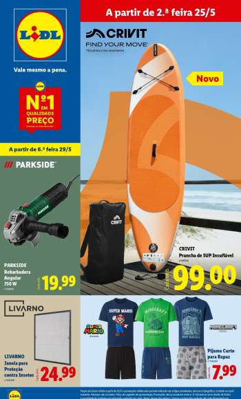 Folheto Lidl - 25.5.2026 - 29.5.2026.