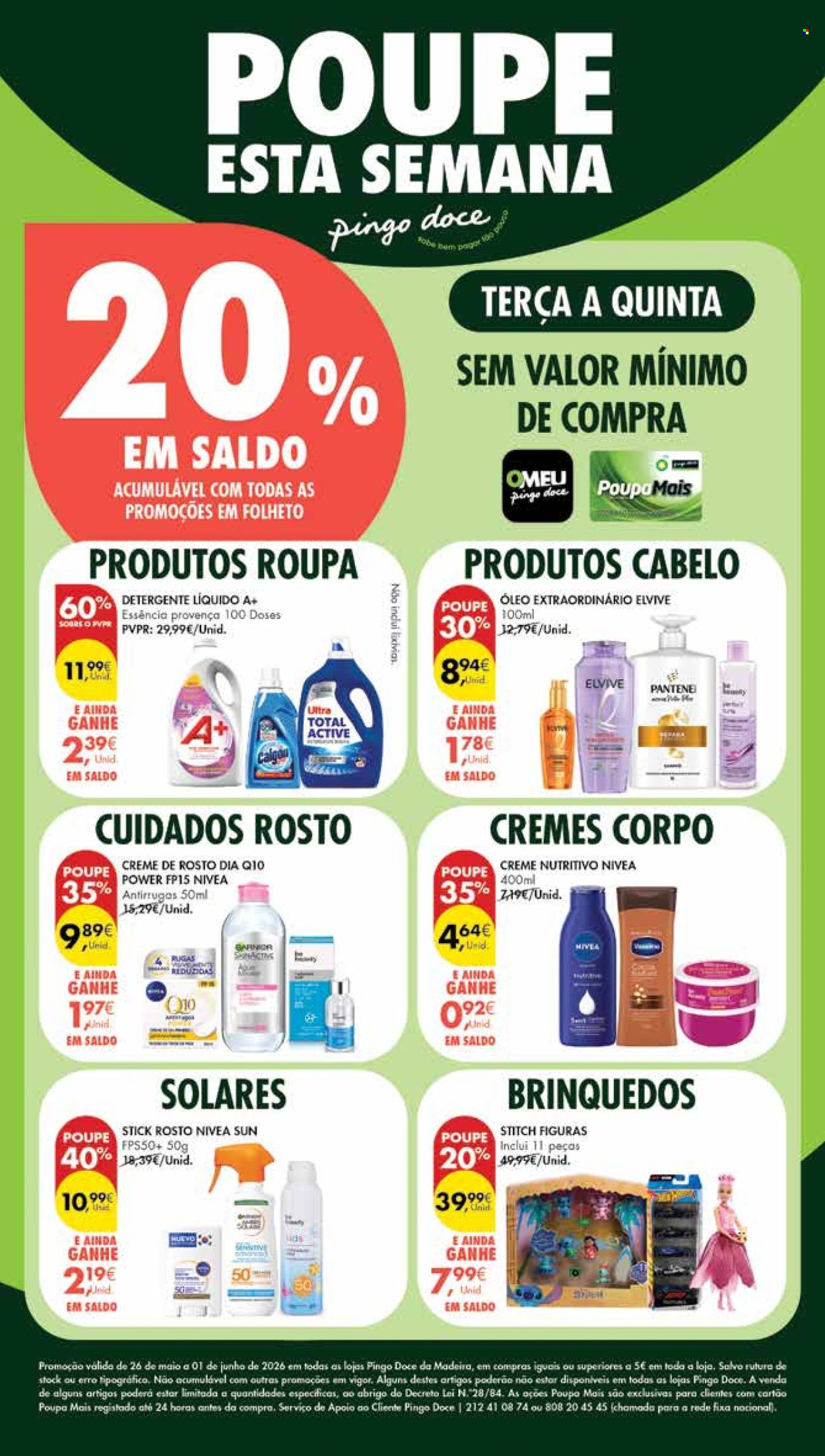 Folheto Pingo Doce - 26.5.2026 - 1.6.2026. Página 1