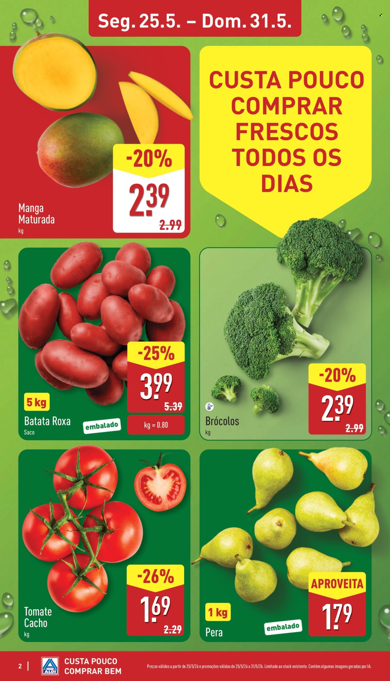 Folheto Aldi - 25.5.2026 - 31.5.2026. Página 2