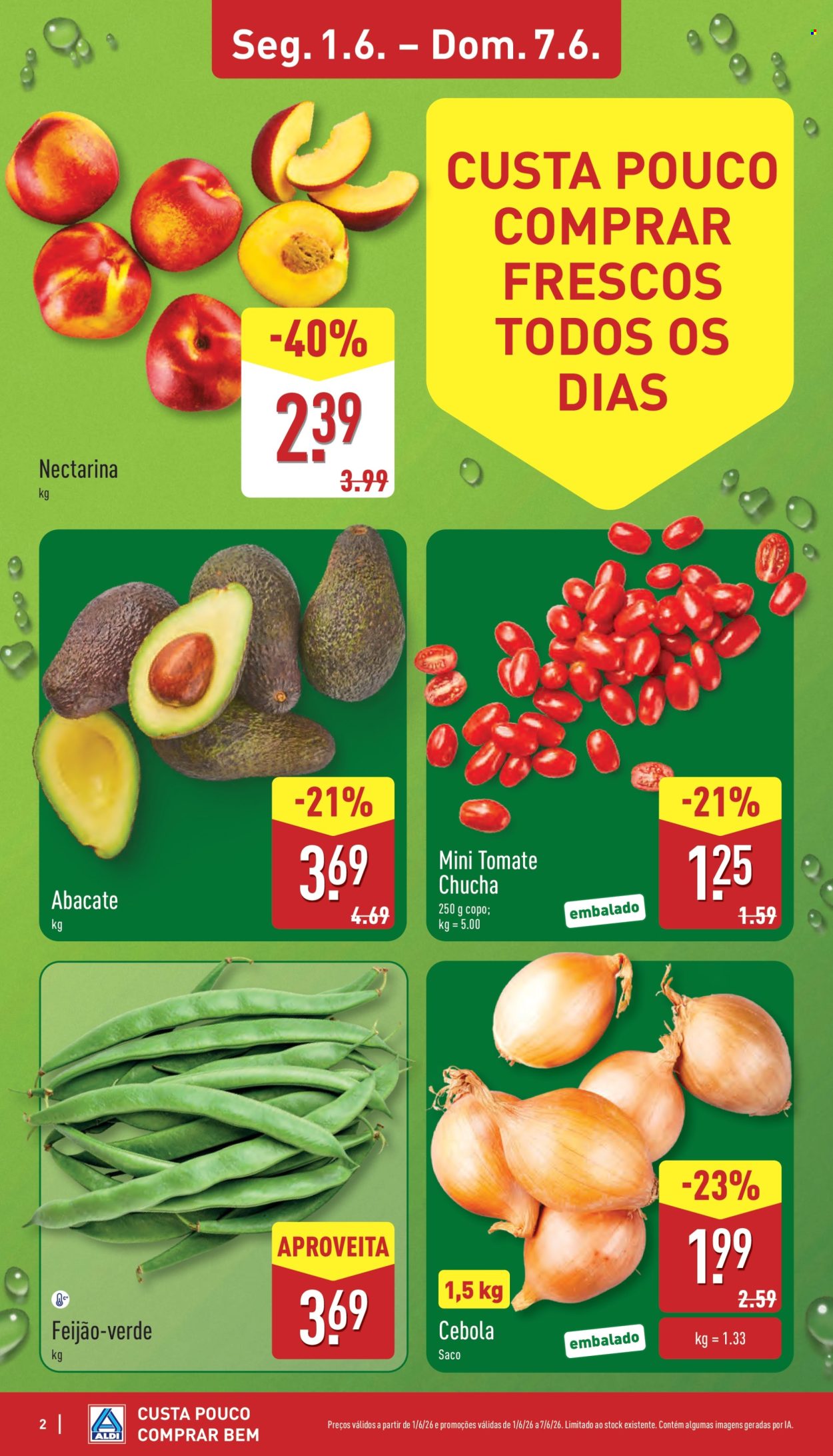 Folheto Aldi - 1.6.2026 - 7.6.2026. Página 2