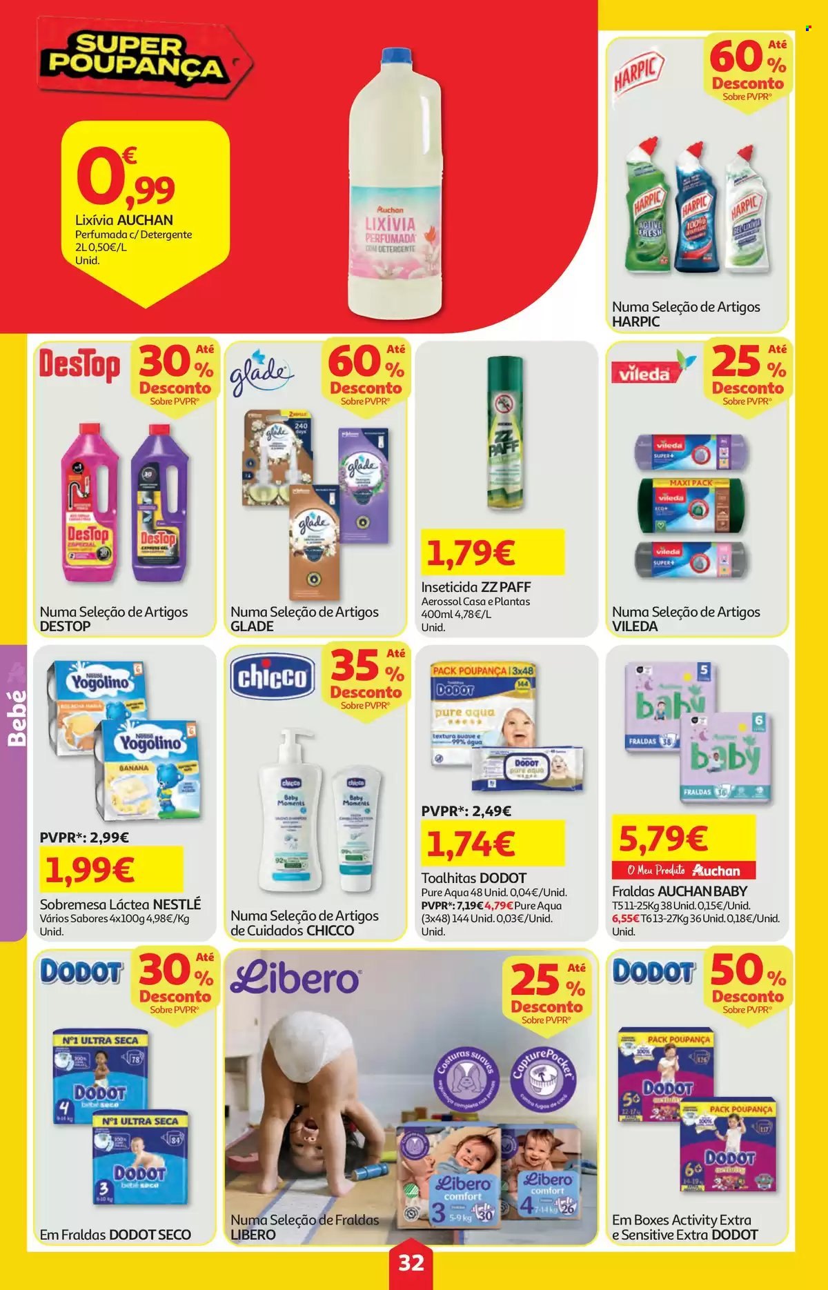 Folheto Auchan - 28.5.2026 - 3.6.2026. Página 32