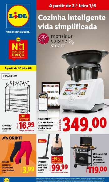 Folheto Lidl - 1.6.2026 - 5.6.2026.