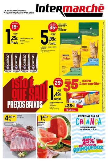 Folheto Intermarché - 28.5.2026 - 3.6.2026.