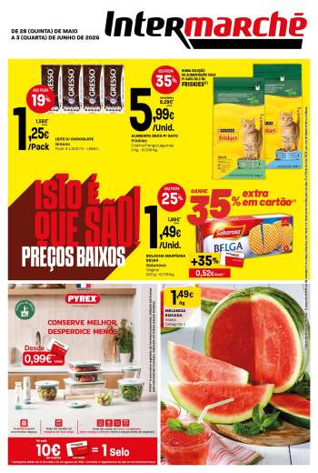 Folheto Intermarché - 28.5.2026 - 3.6.2026.