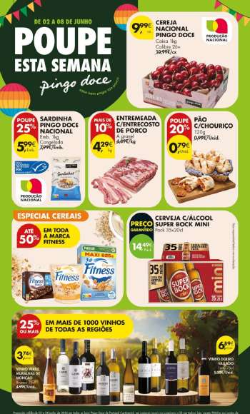 Folheto Pingo Doce - 2.6.2026 - 8.6.2026.