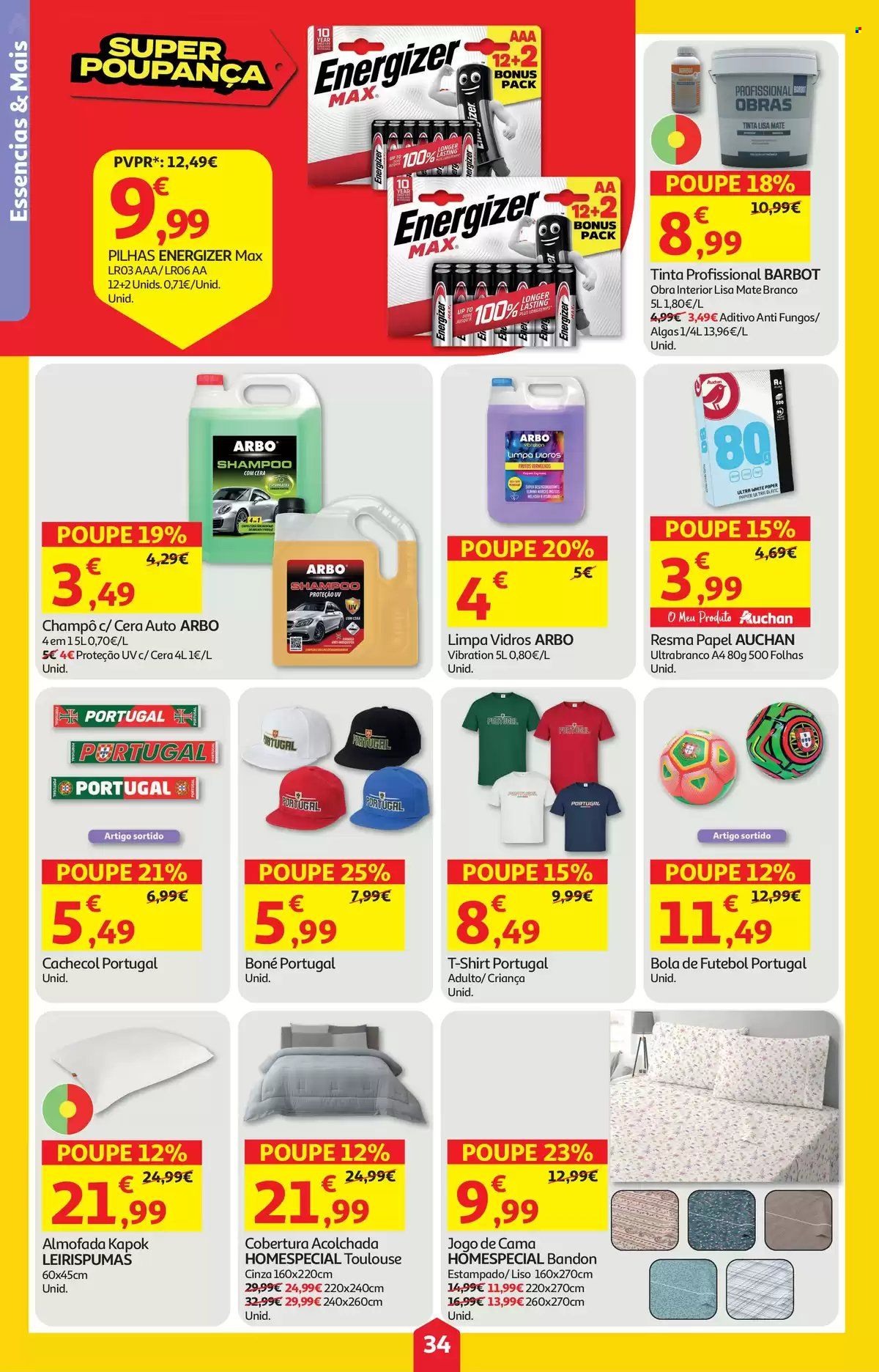 Folheto Auchan - 4.6.2026 - 10.6.2026. Página 34
