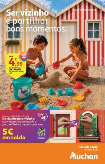 Folheto Auchan - 2.6.2026 - 15.6.2026.