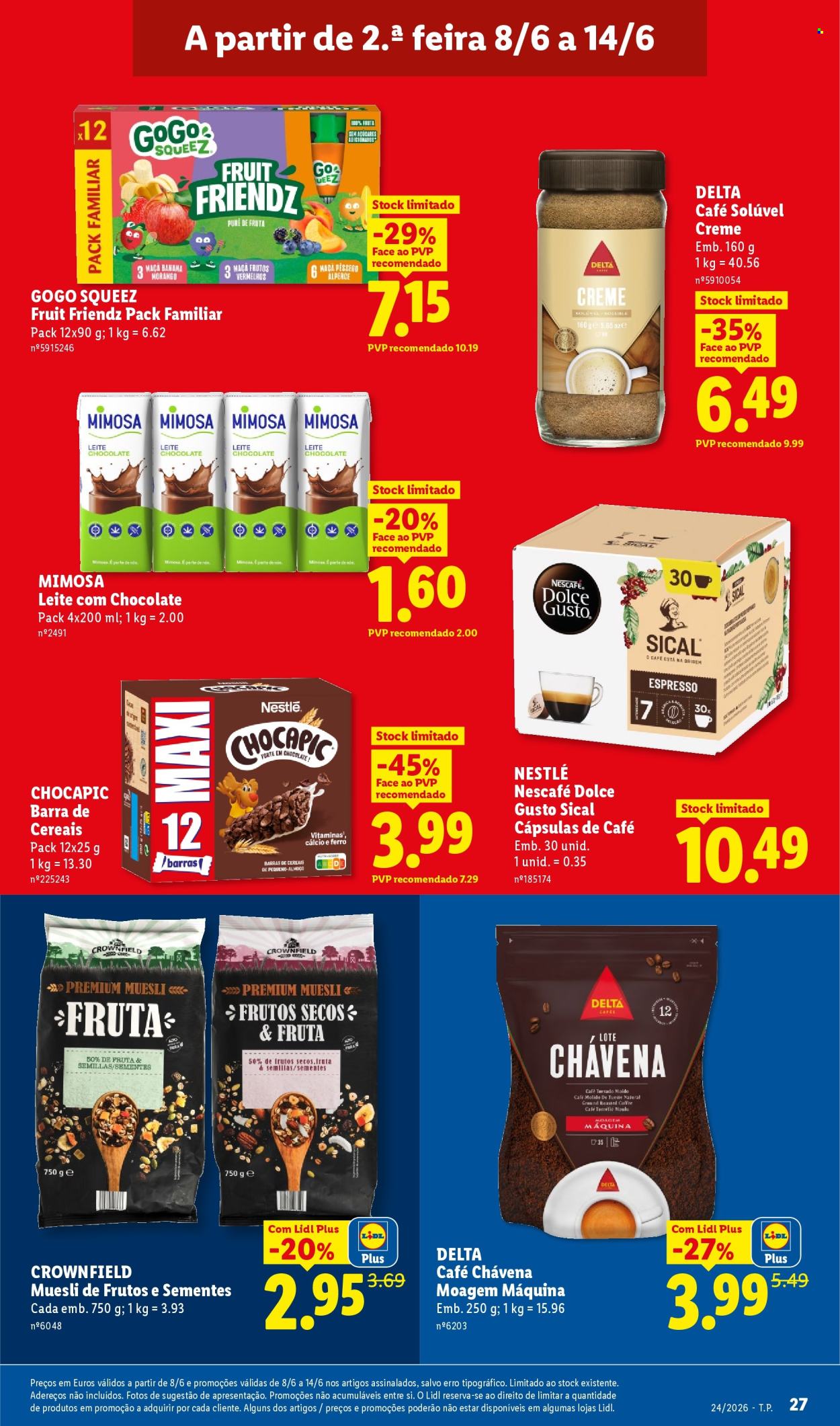 Folheto Lidl - 8.6.2026 - 14.6.2026. Página 27