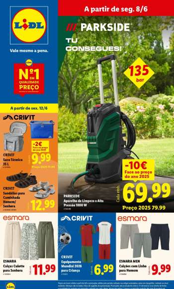 Folheto Lidl - 8.6.2026 - 12.6.2026.