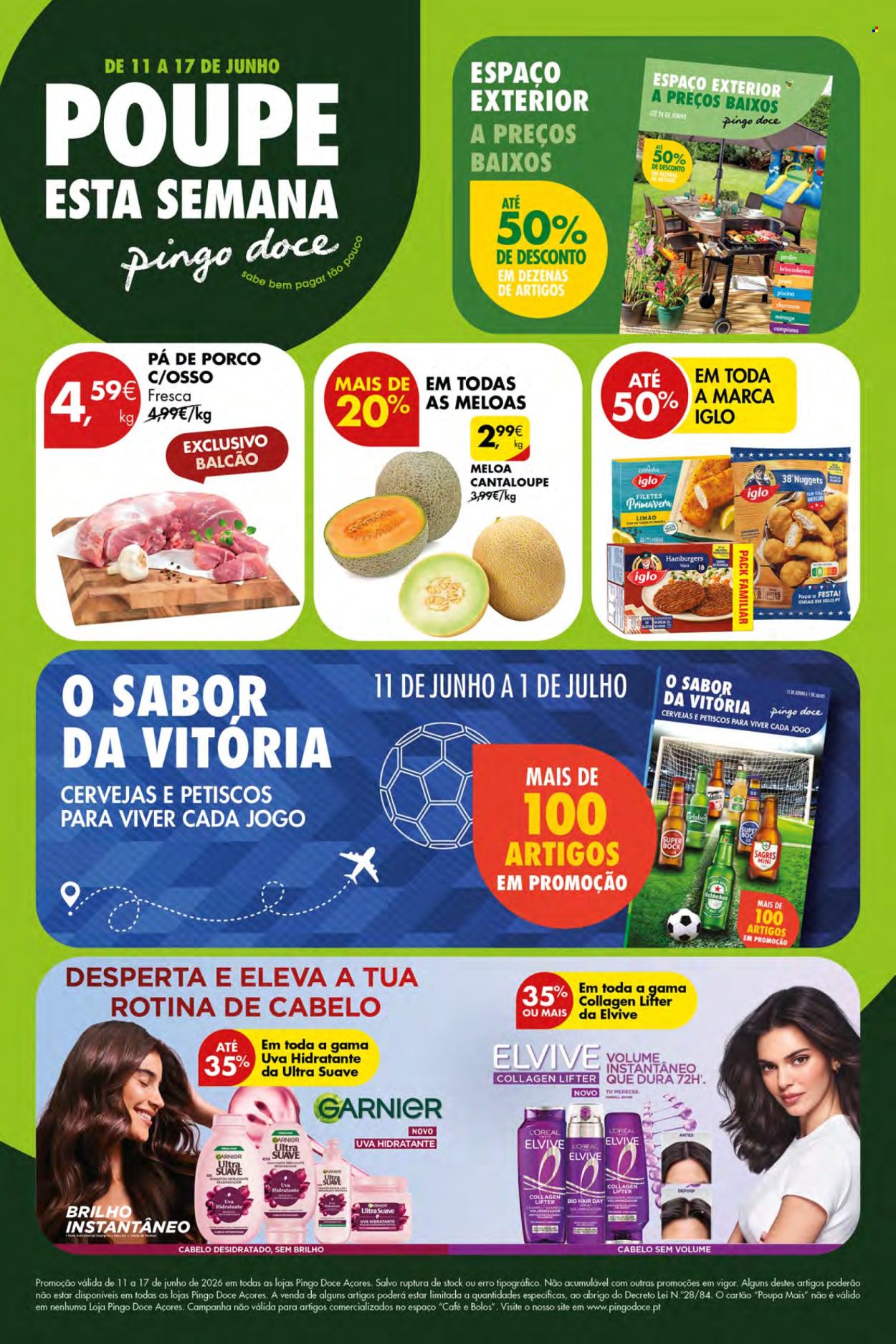 Folheto Pingo Doce - 11.6.2026 - 17.6.2026. Página 1