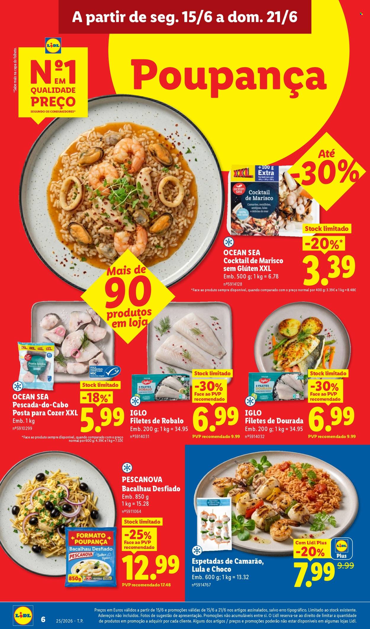 Folheto Lidl - 15.6.2026 - 21.6.2026. Página 6