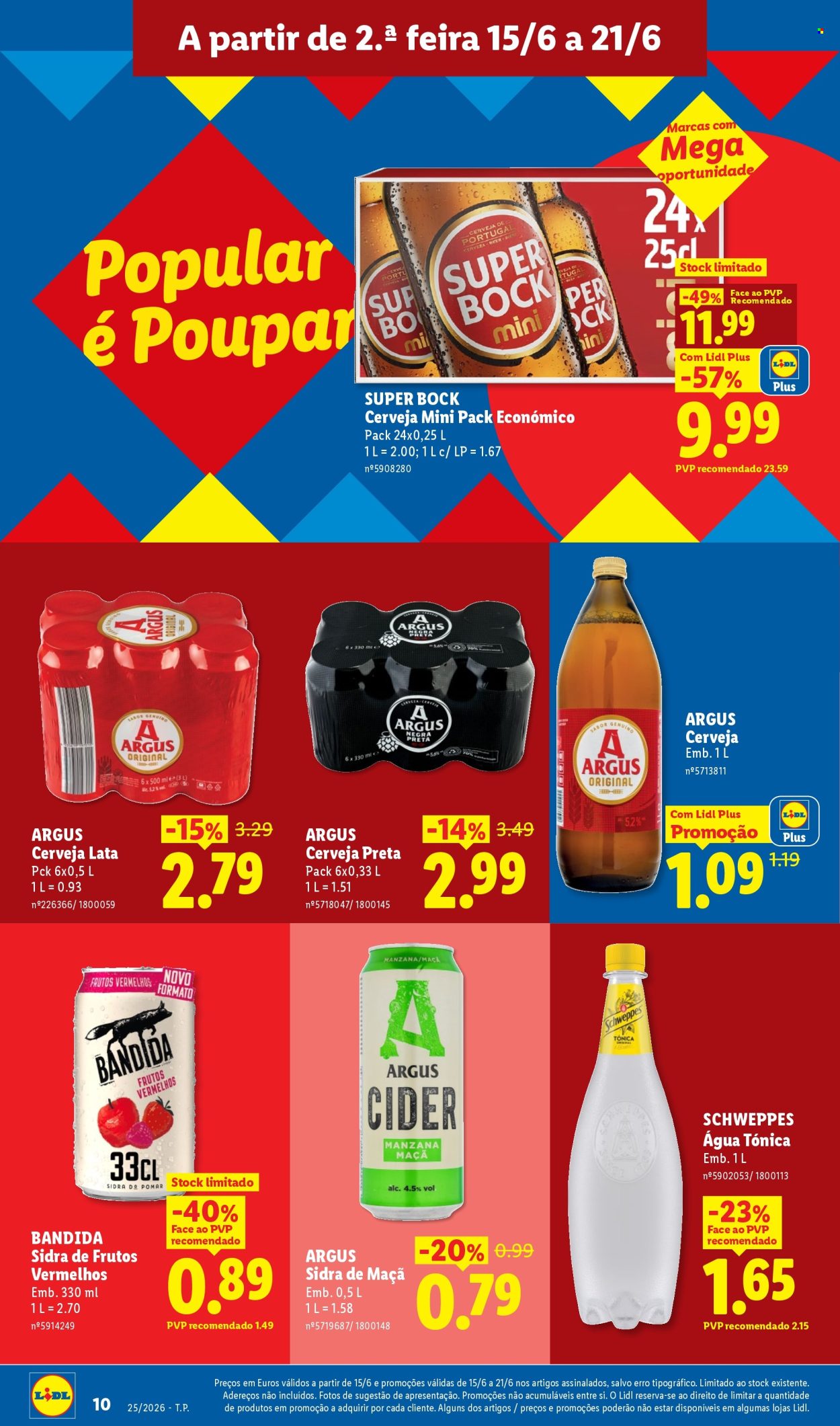 Folheto Lidl - 15.6.2026 - 21.6.2026. Página 10