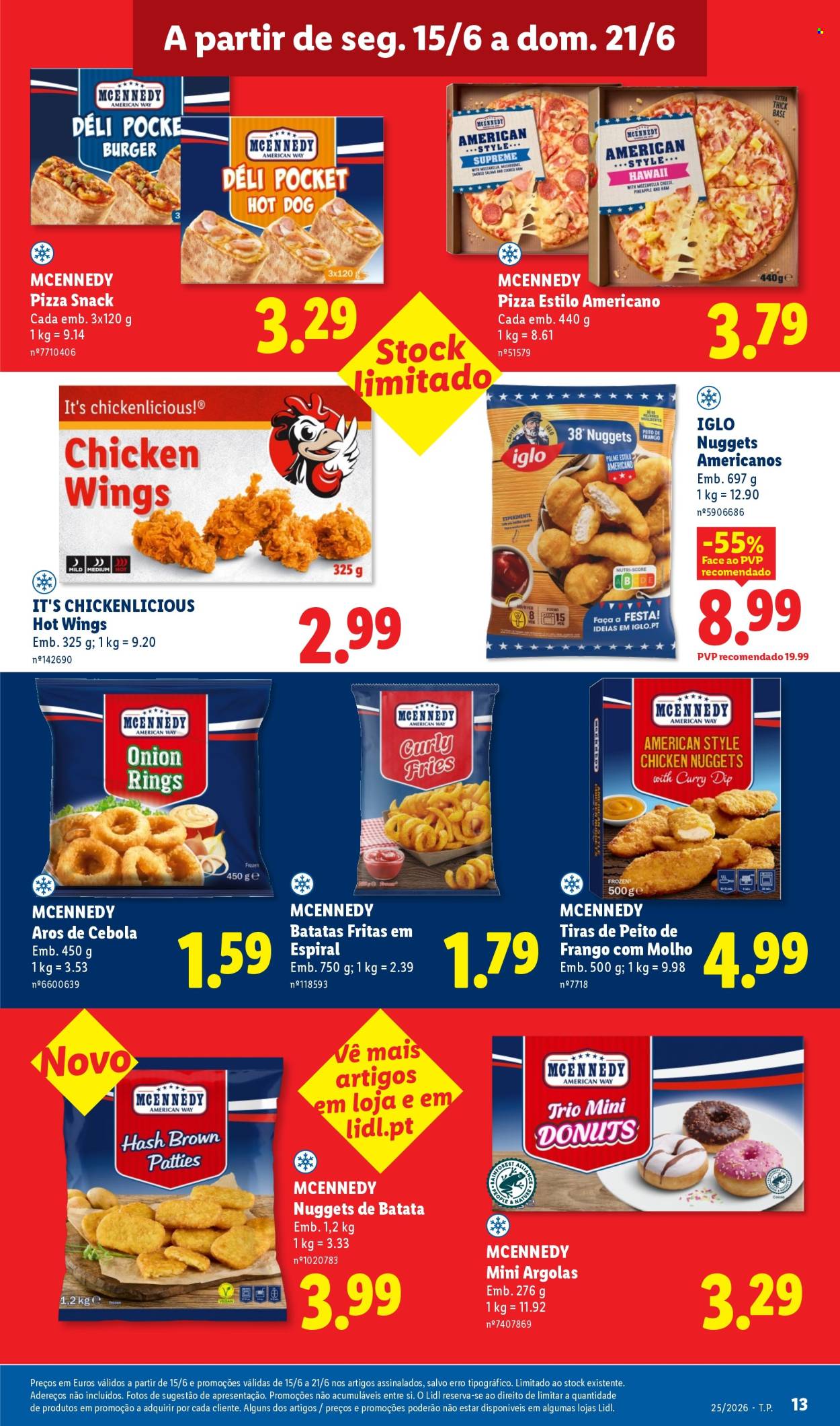Folheto Lidl - 15.6.2026 - 21.6.2026. Página 13