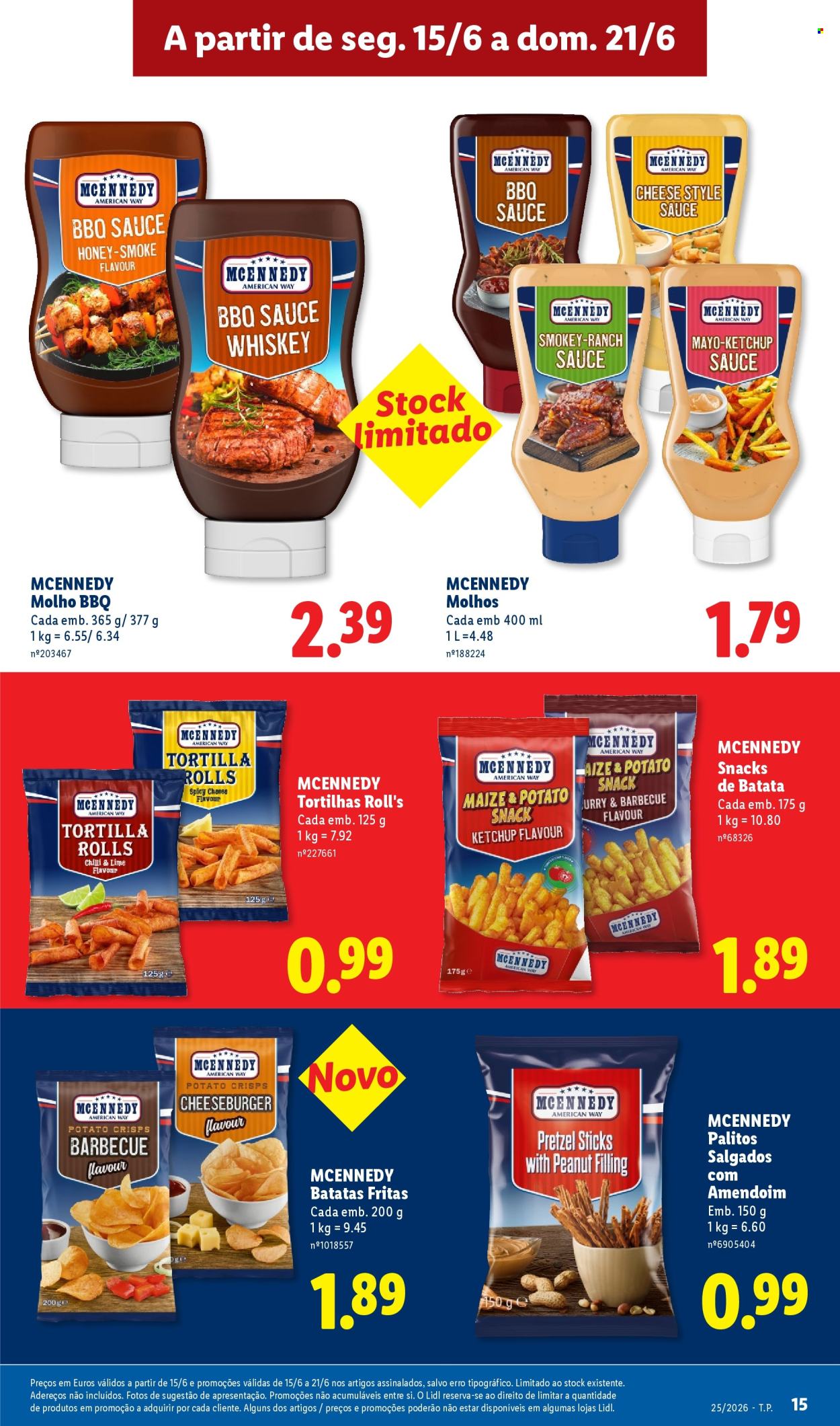 Folheto Lidl - 15.6.2026 - 21.6.2026. Página 15