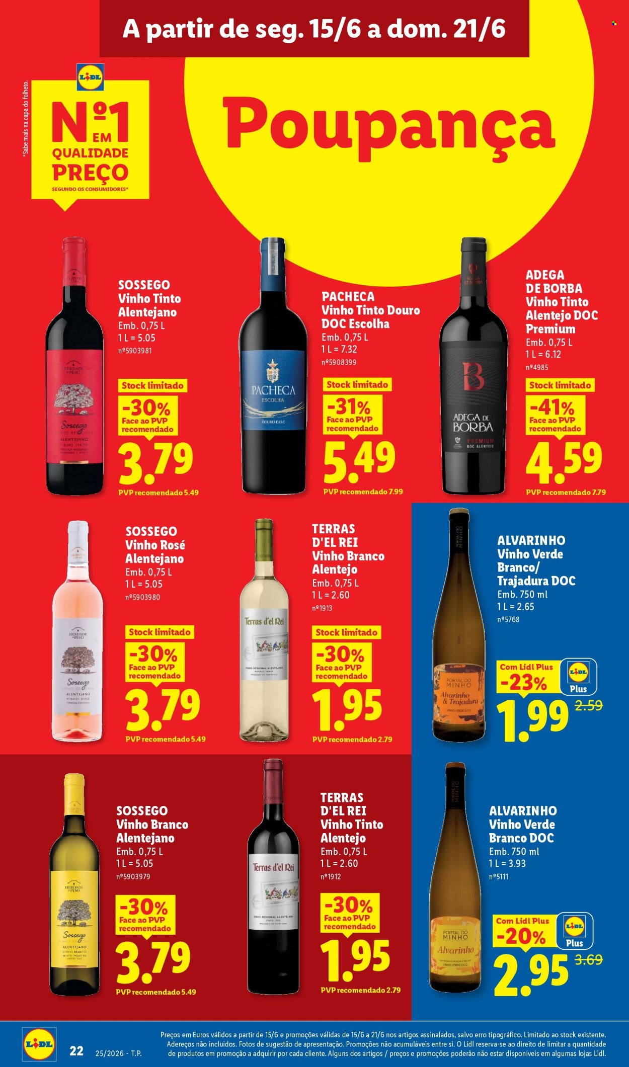 Folheto Lidl - 15.6.2026 - 21.6.2026. Página 22